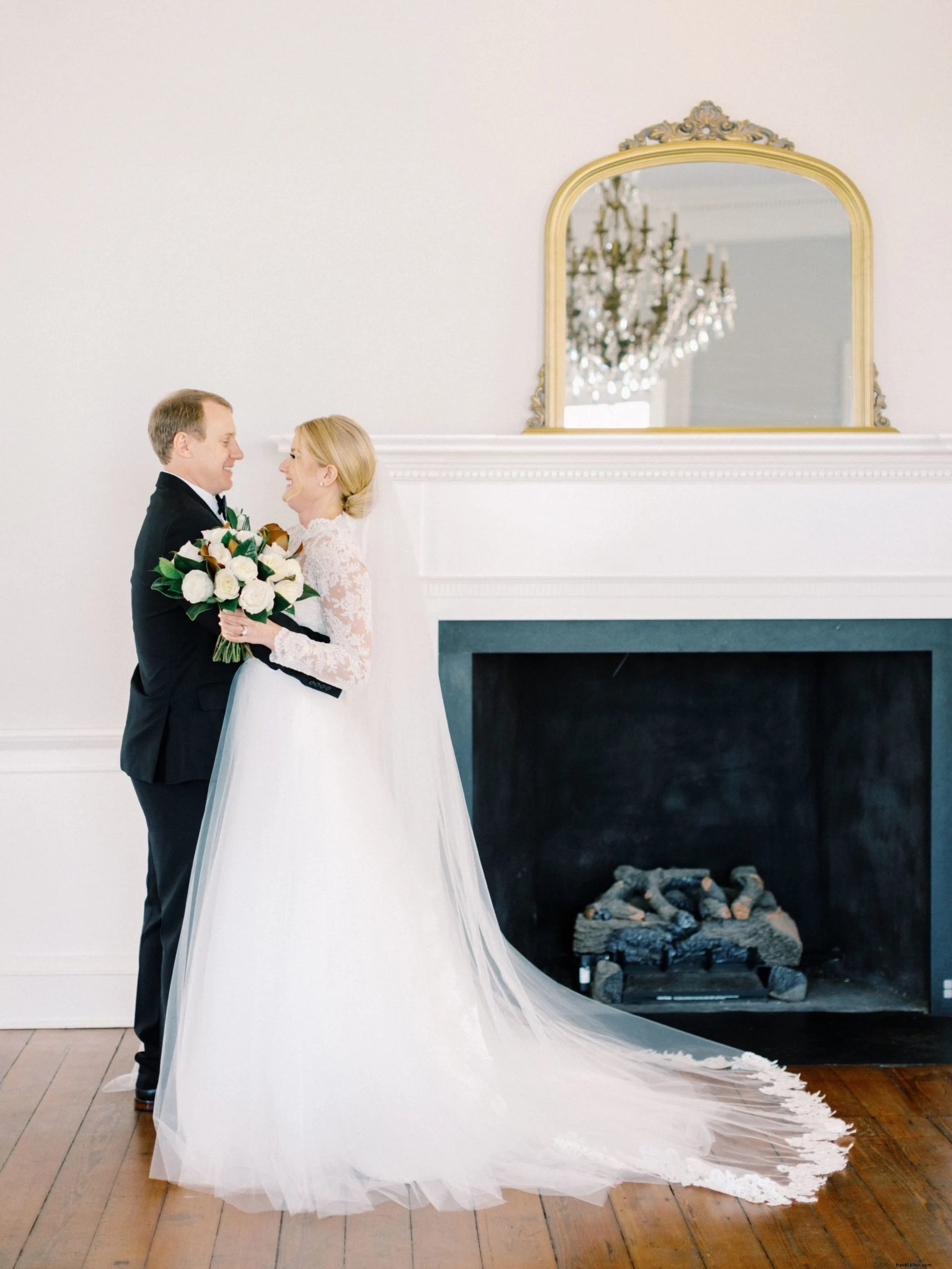 Must Love Magnolias: Emily & Sean s Timeless Southern Wedding at Gadsden House