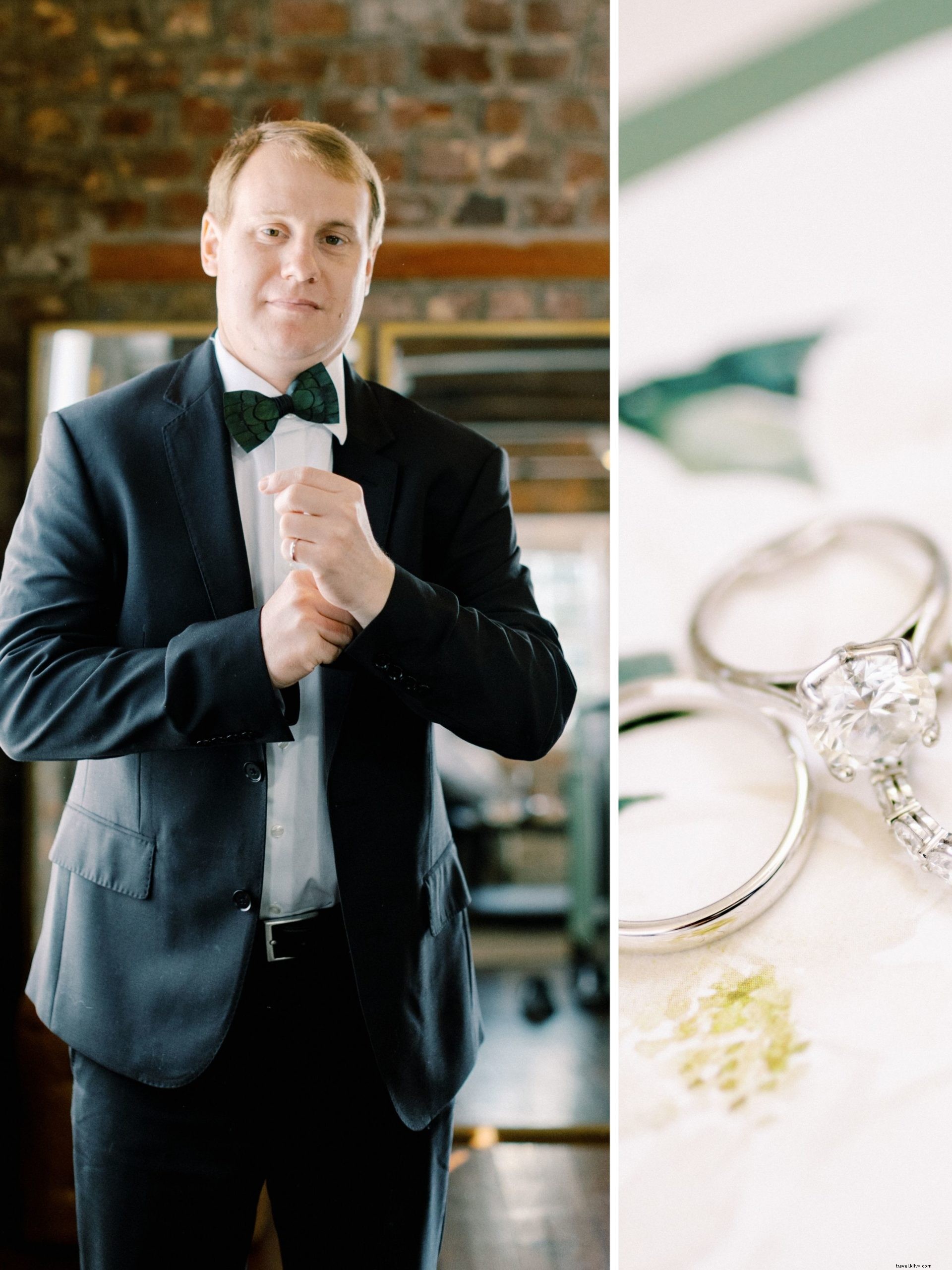 Must Love Magnolias: Emily & Sean s Timeless Southern Wedding at Gadsden House