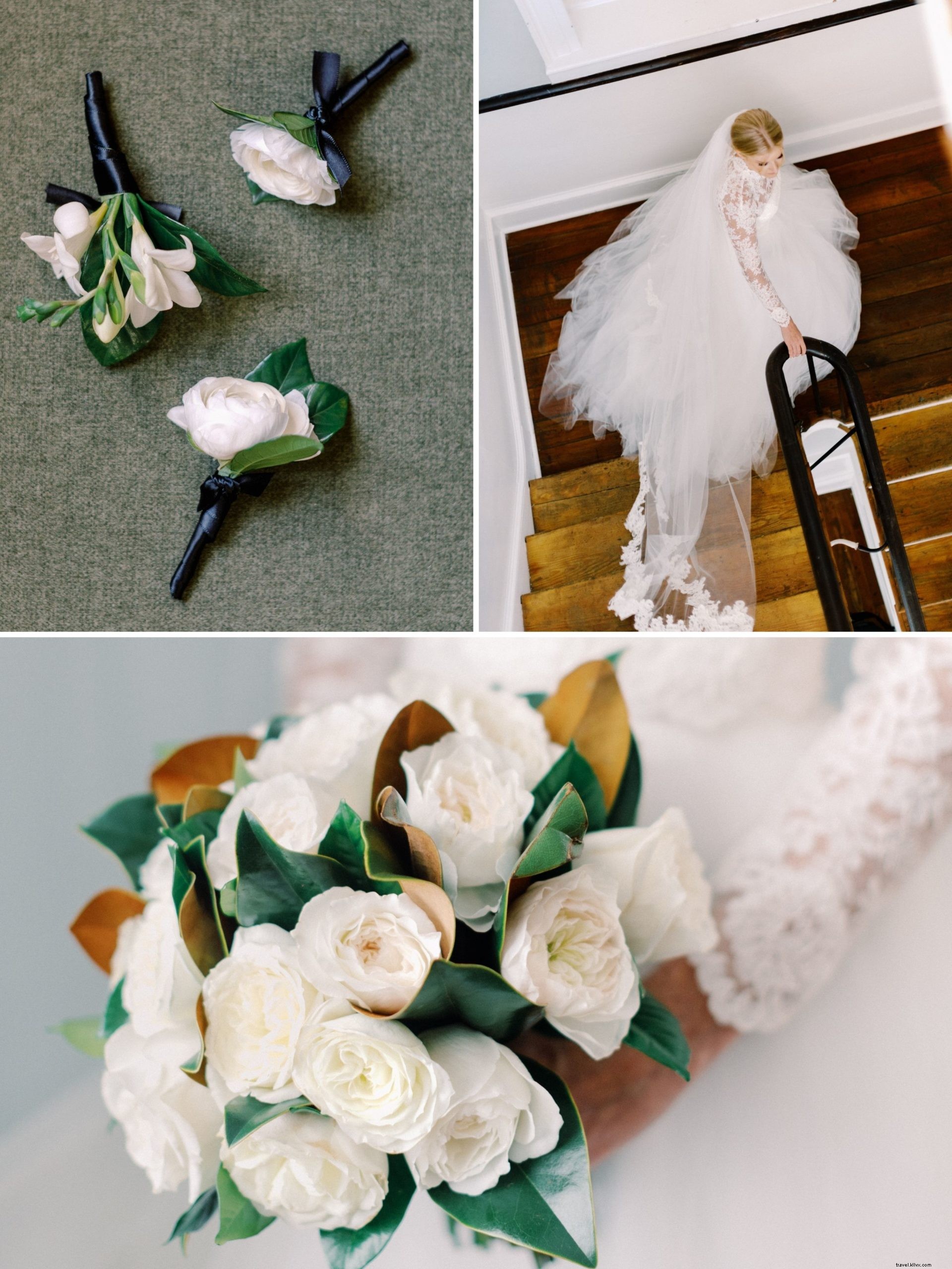 Must Love Magnolias: Emily & Sean s Timeless Southern Wedding at Gadsden House