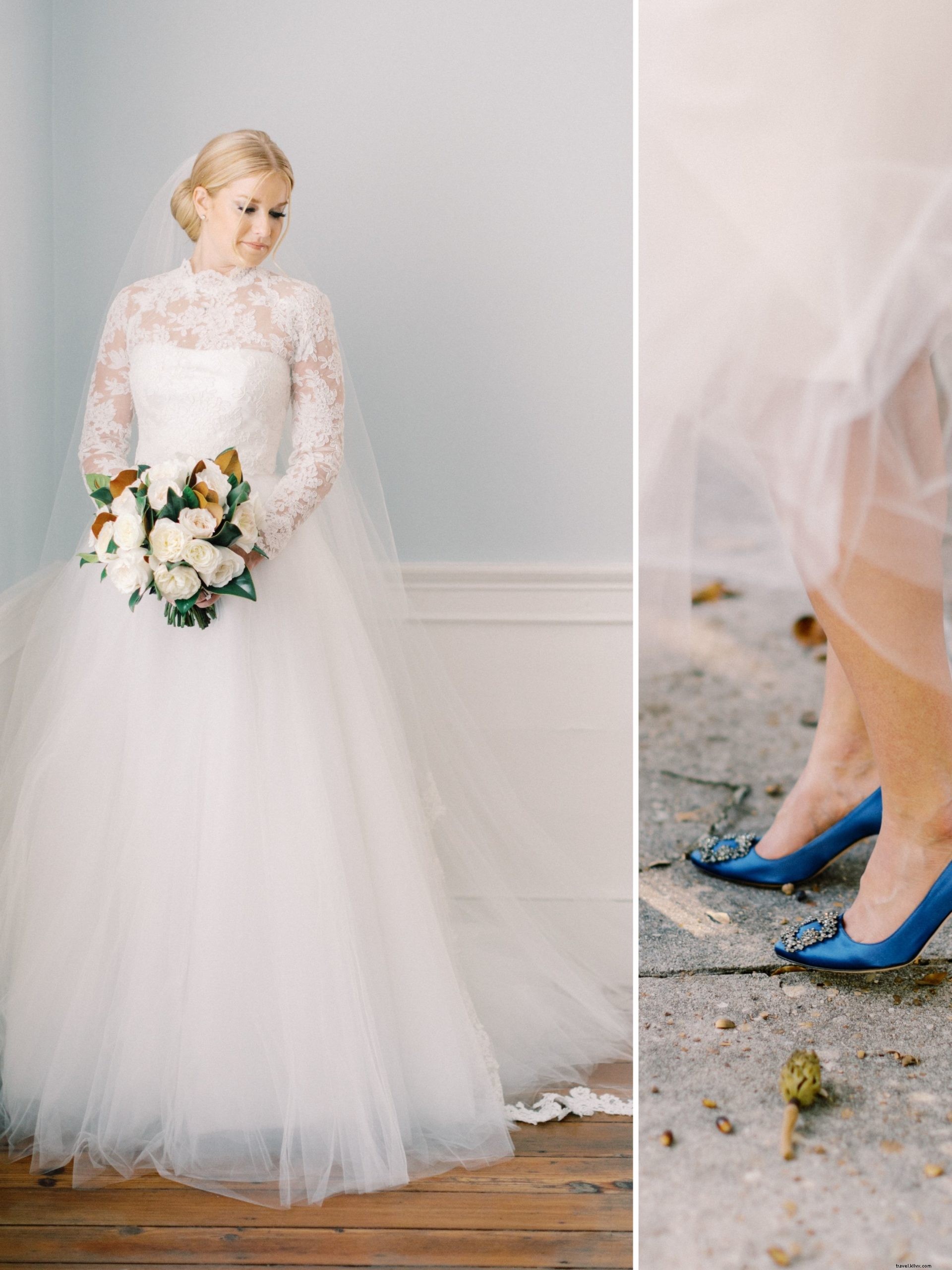 Must Love Magnolias: Emily & Sean s Timeless Southern Wedding at Gadsden House