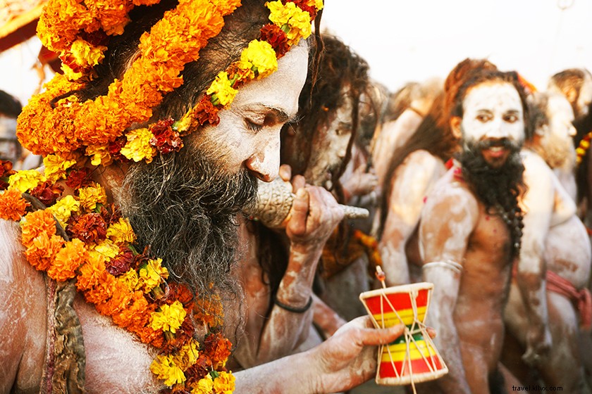 Captivating Kumbh Mela Photos: Naga Sadhus and Shahi Snan Majesty