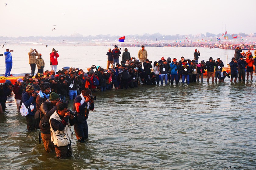 Captivating Kumbh Mela Photos: Naga Sadhus and Shahi Snan Majesty