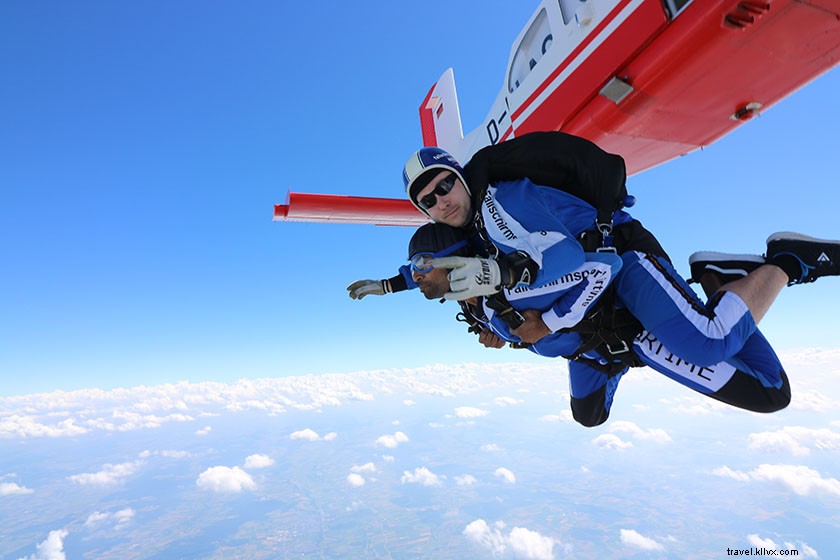 Is Skydiving Scary? My Thrilling First Tandem Jump from 4000m