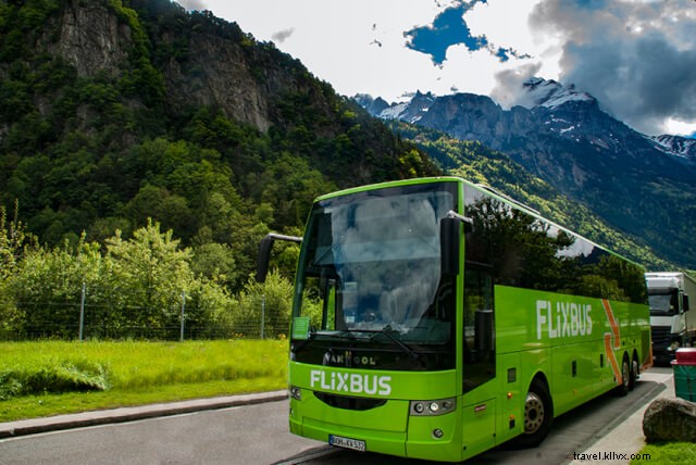 Breathtaking Swiss Alps Views on a €25 Flixbus from Milan to Basel