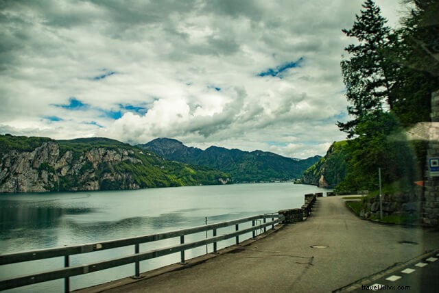 Breathtaking Swiss Alps Views on a €25 Flixbus from Milan to Basel