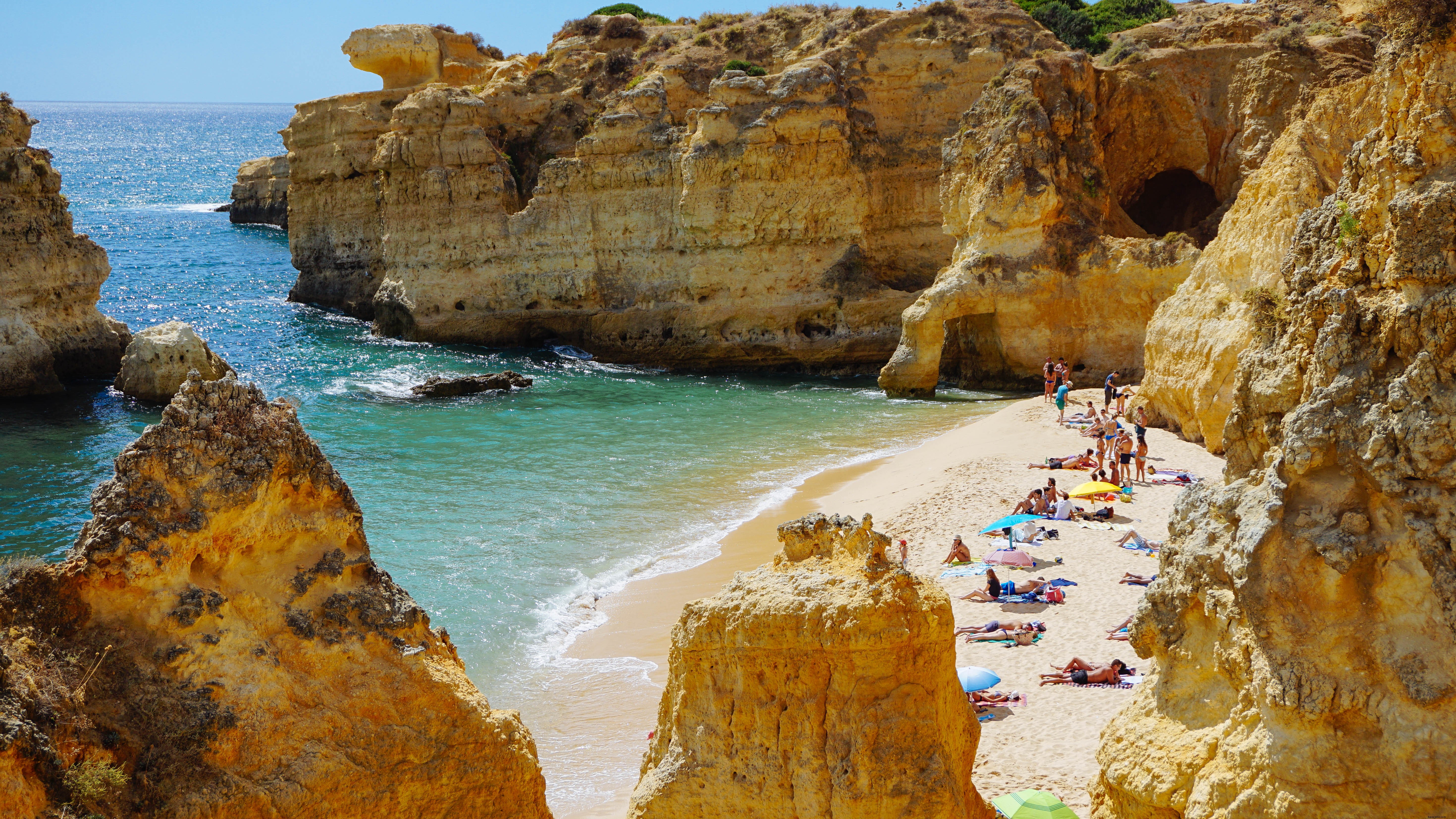 Stunning Beach in Portugal: Breathtaking Scenic Photo