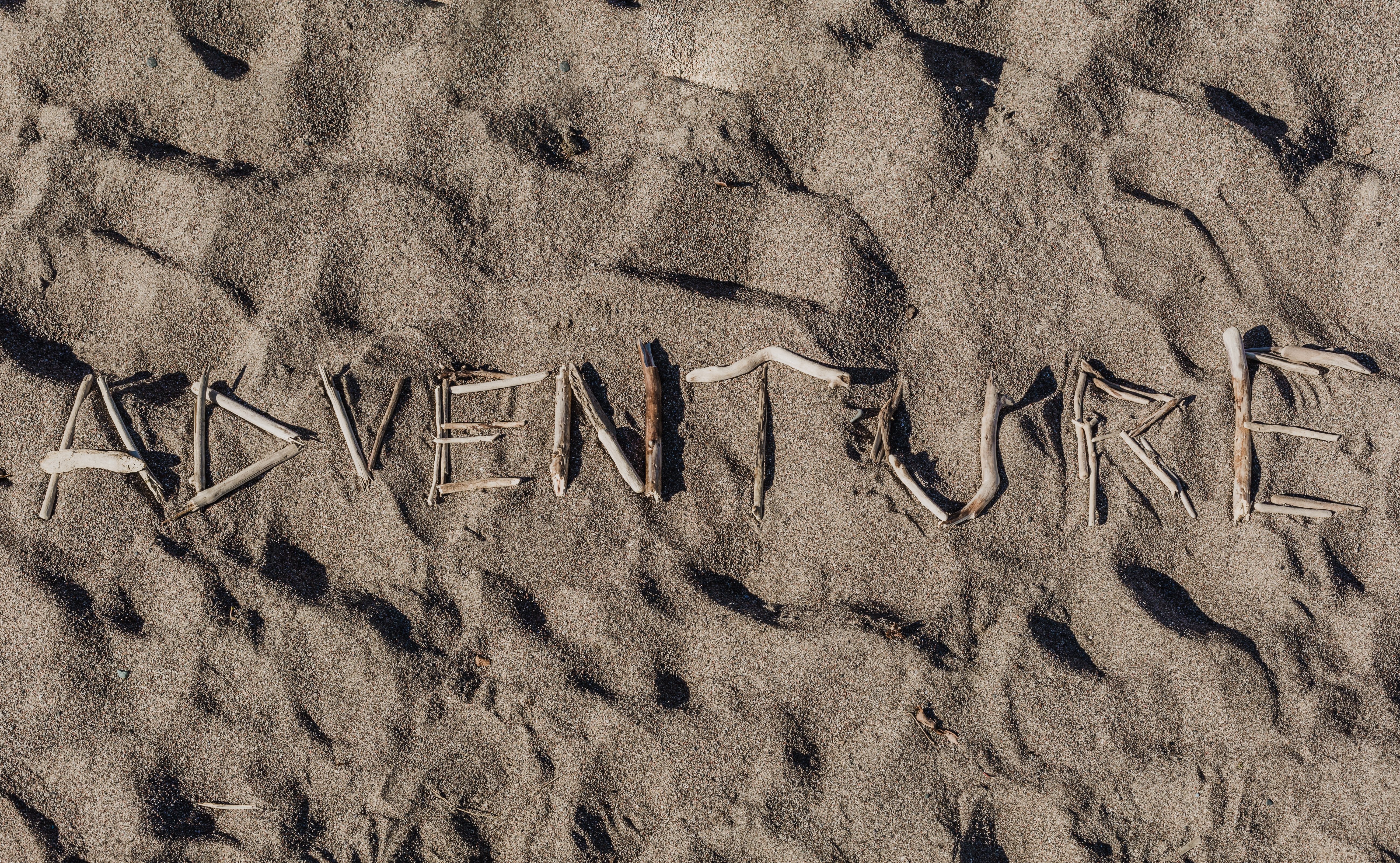 Stunning  Adventure  Etched in Sand – Breathtaking Beach Photo