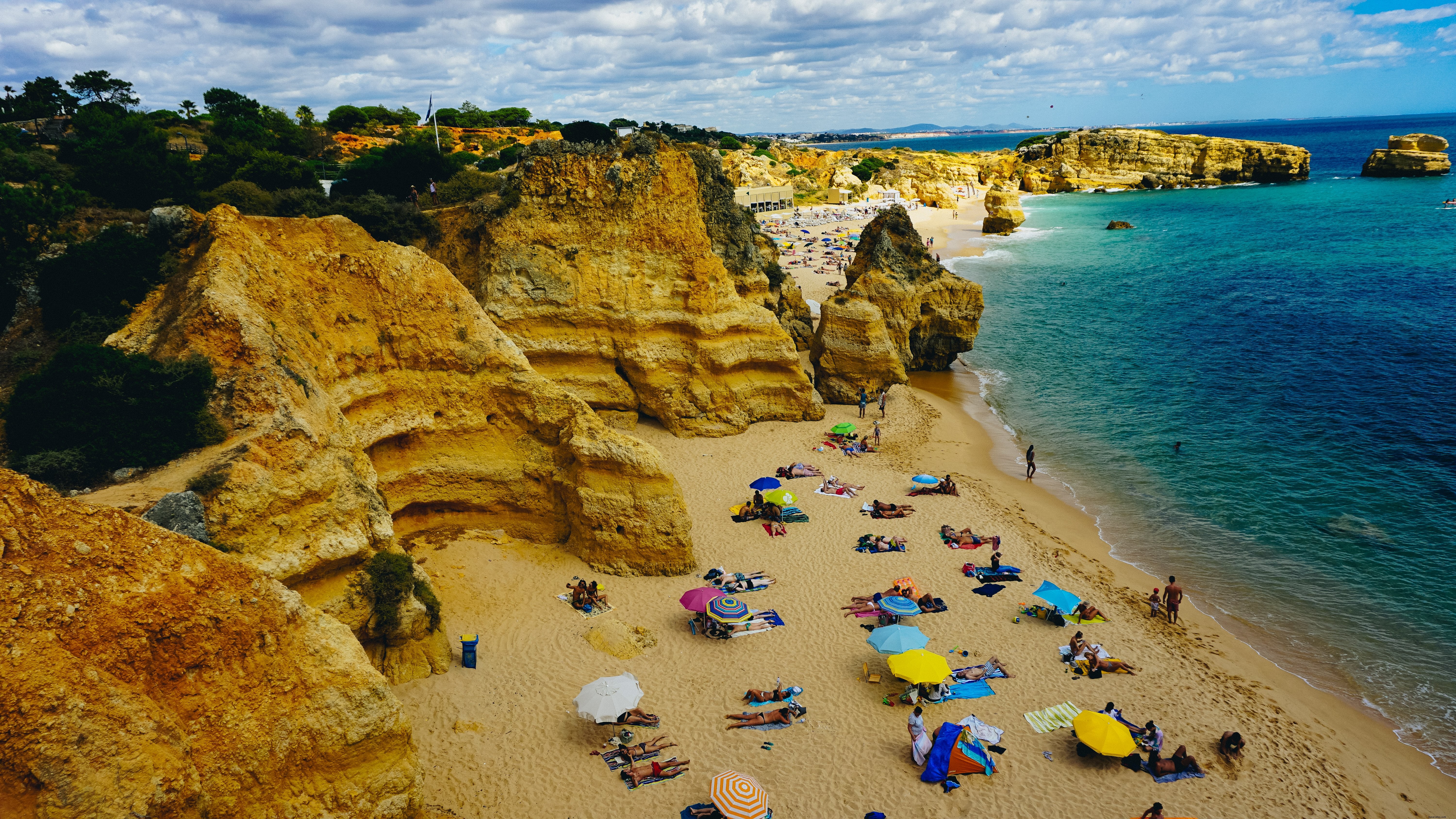 Stunning Portugal Beach Cliffs: Breathtaking Coastal Photography