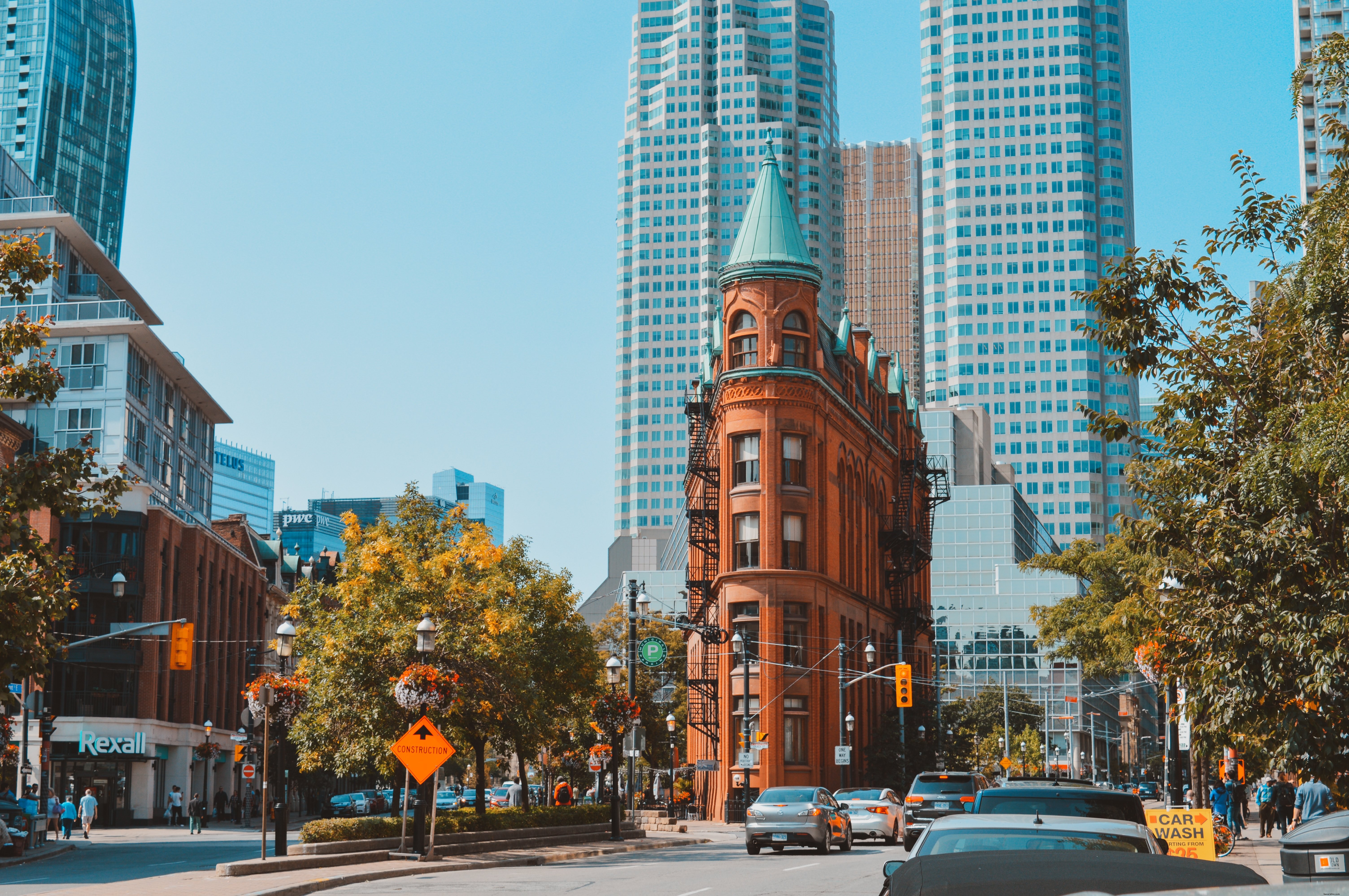 Stunning Summer Photo of Toronto s Iconic Flatiron Building