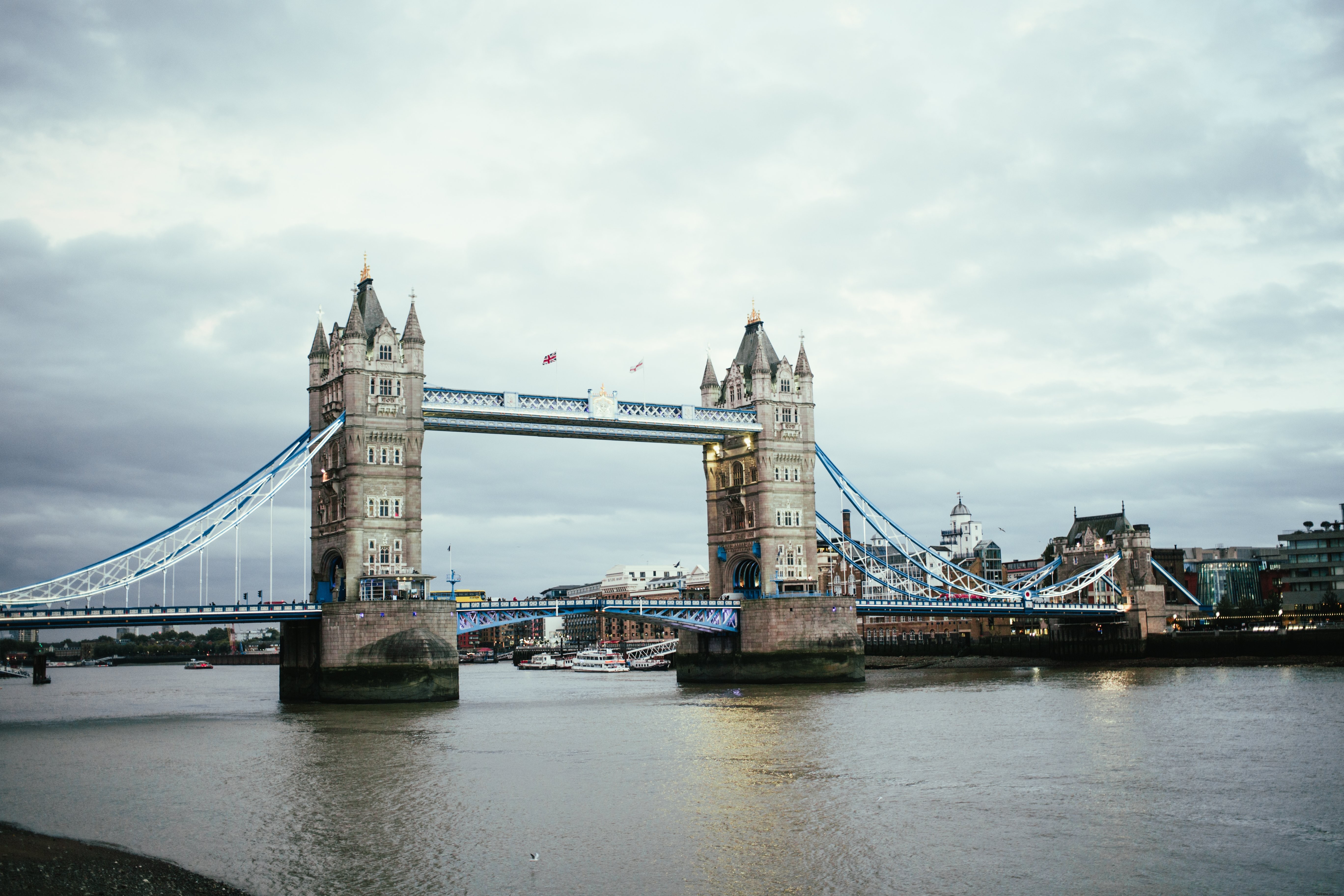 Iconic London Bridge Spanning the River Thames - Stunning Photo