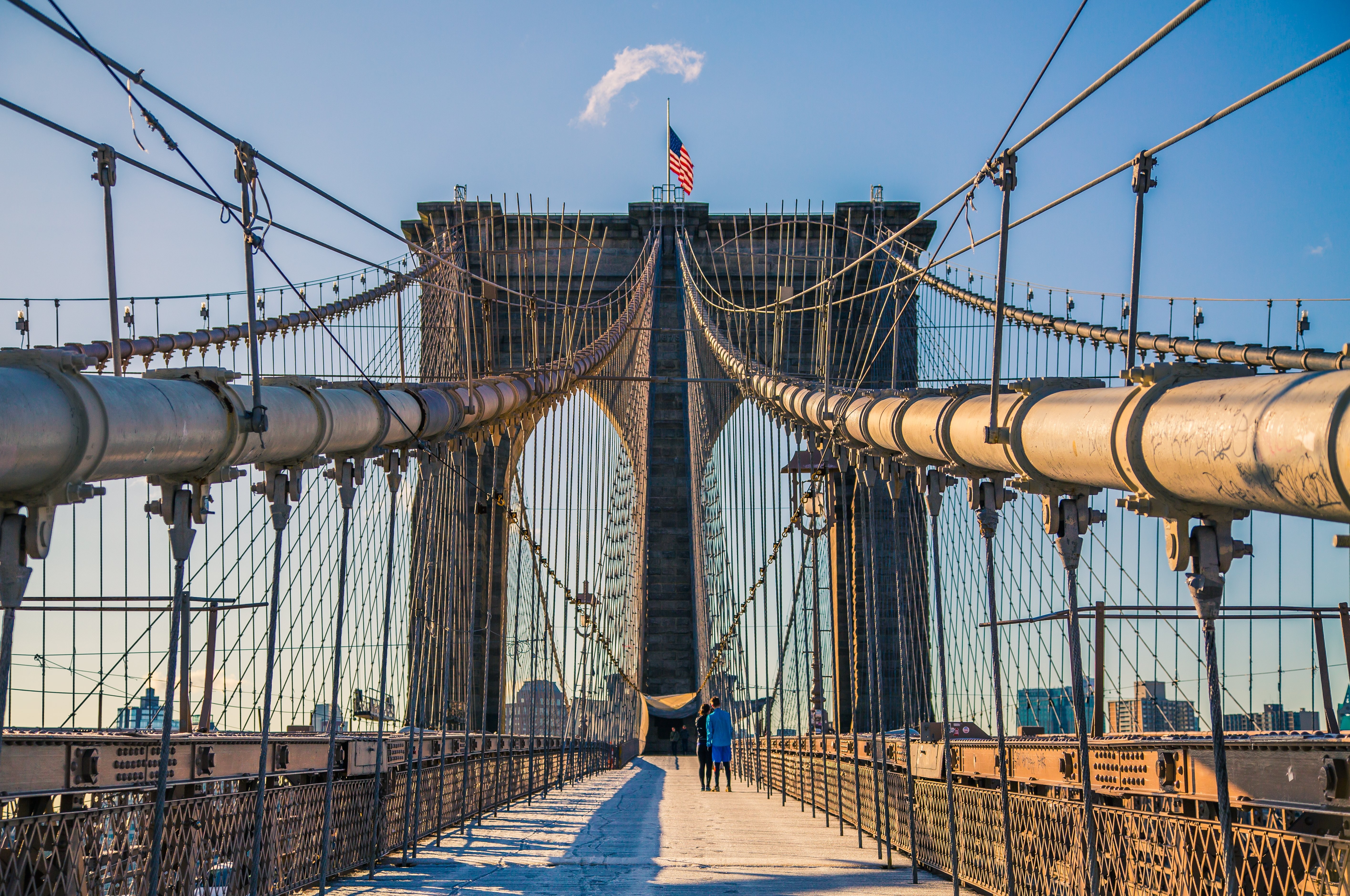 Stunning New York City Morning Skyline Photo