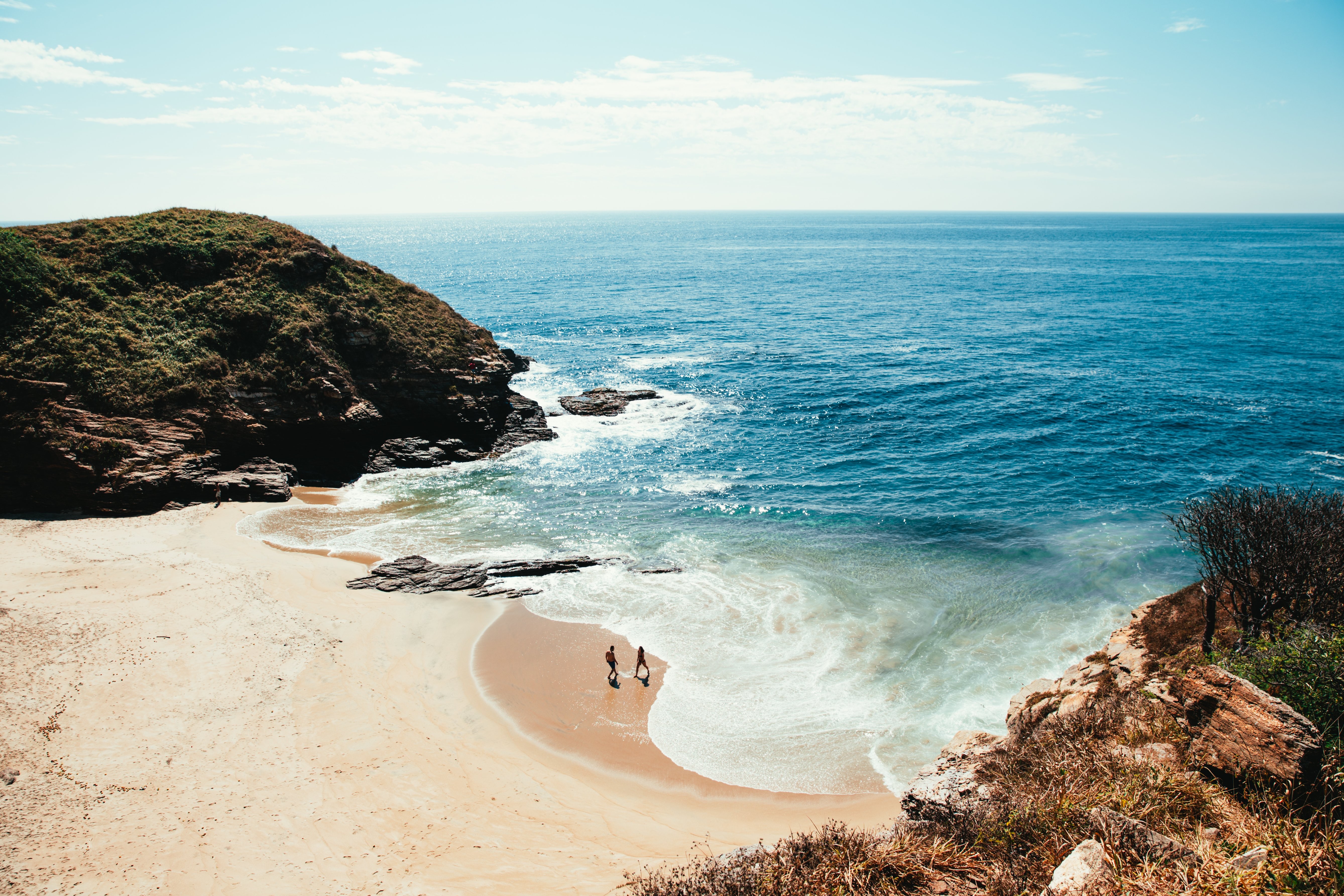 Stunning Photo of Romantic Couple on Secluded Private Beach