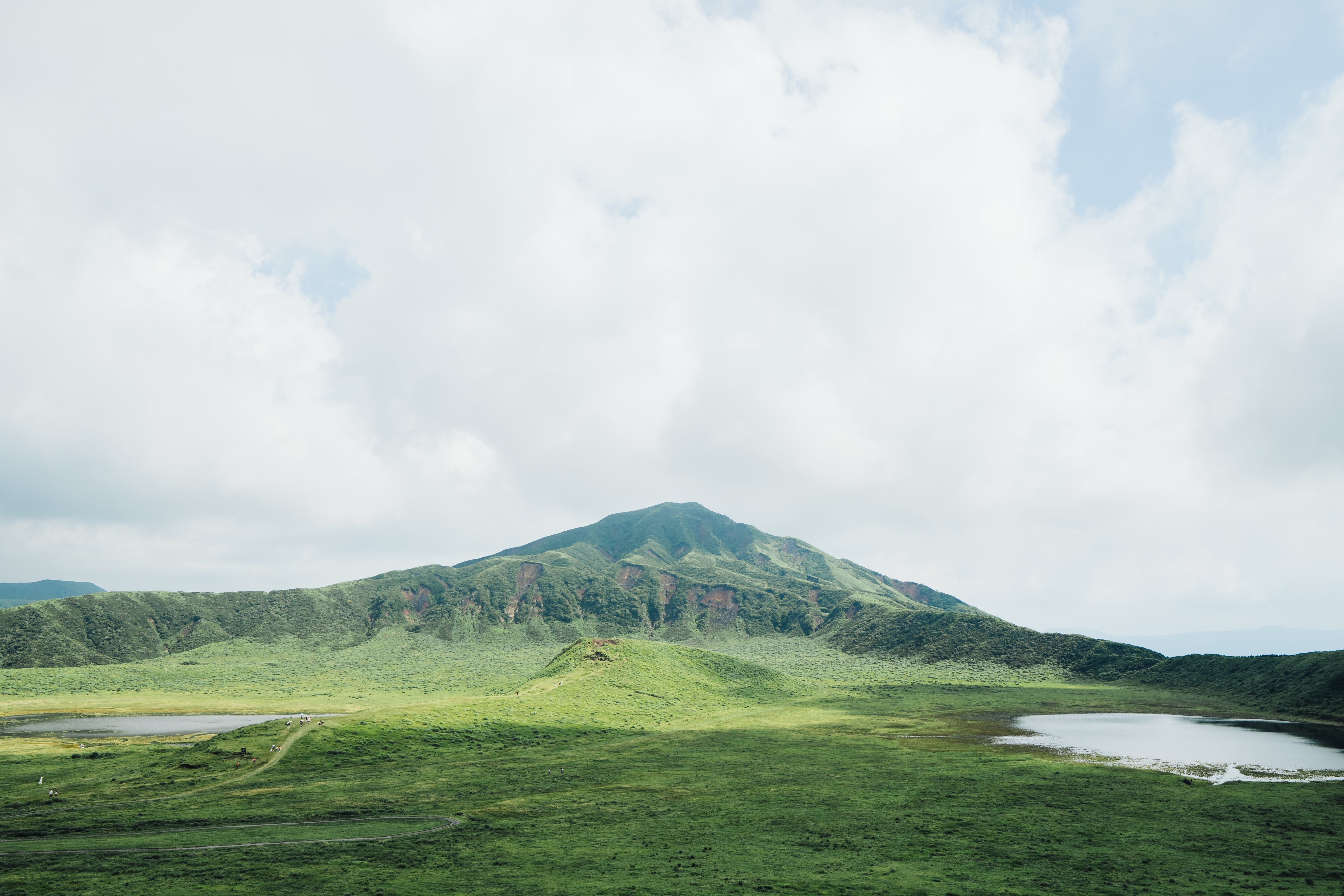Stunning Landscape Photo: Majestic Mountains in the Distance
