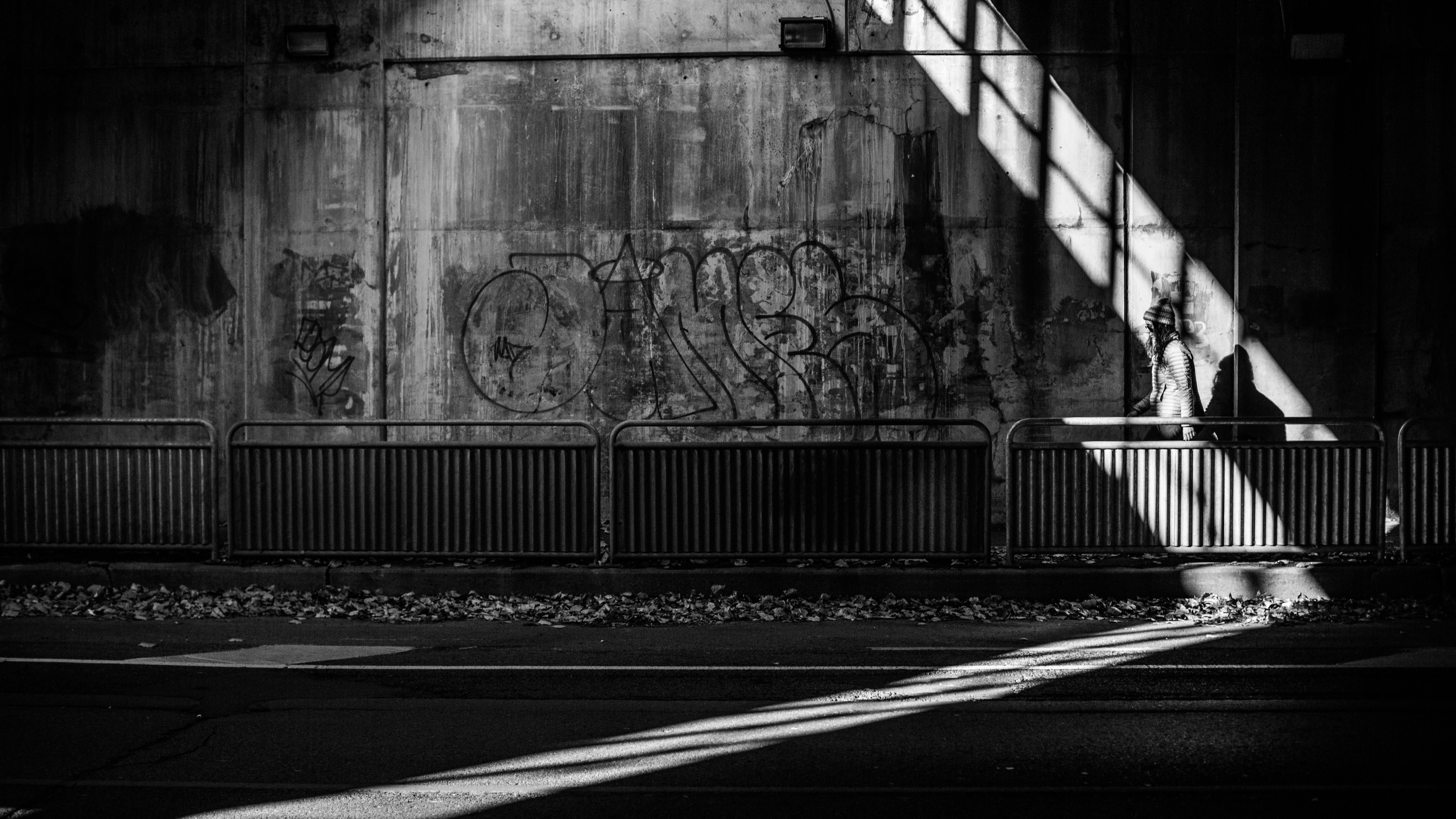 Stunning Black and White Urban Underpass Photography