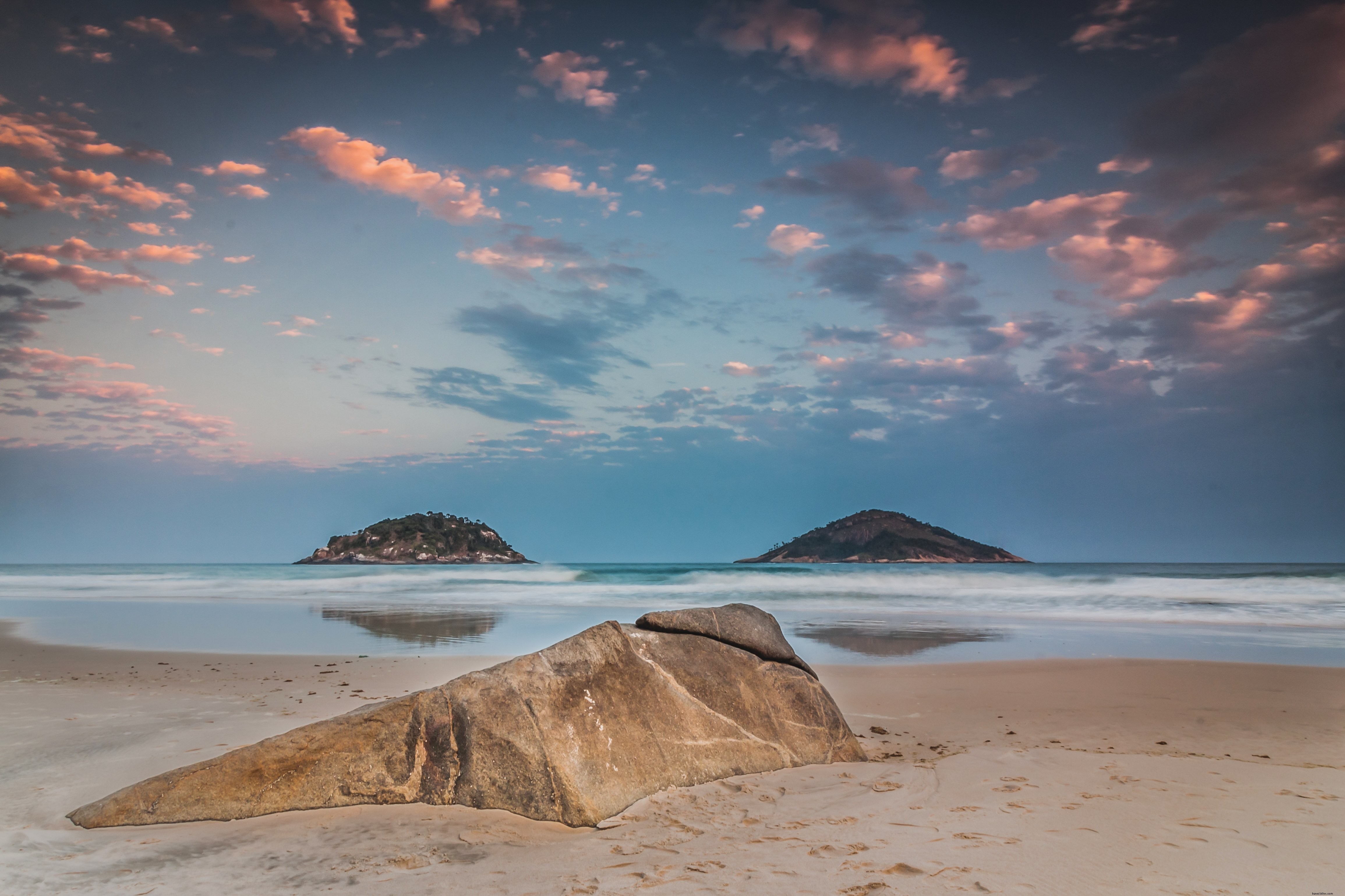 Stunning Stony Mound on the Beach: Captivating Photography