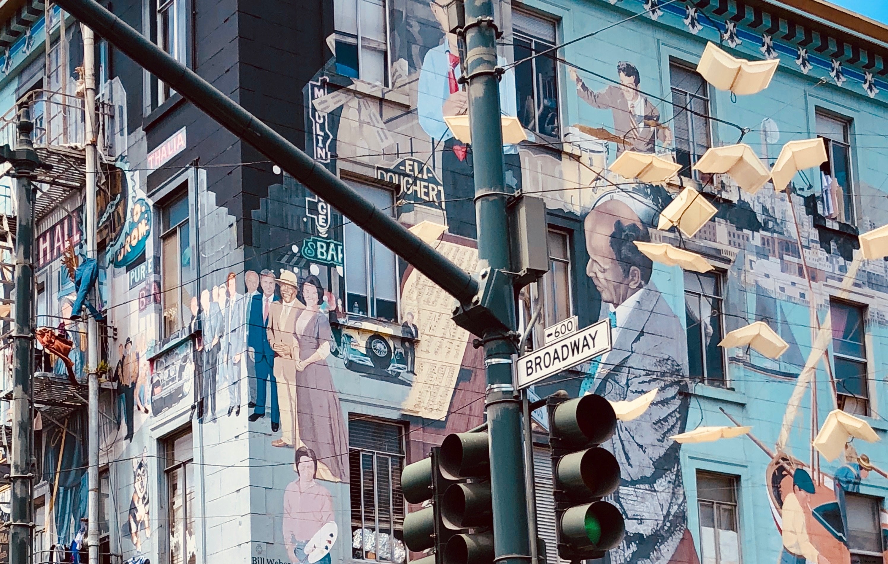 Vibrant Street Mural Featuring Musicians and Dynamic Figures – Stunning Urban Art Photo