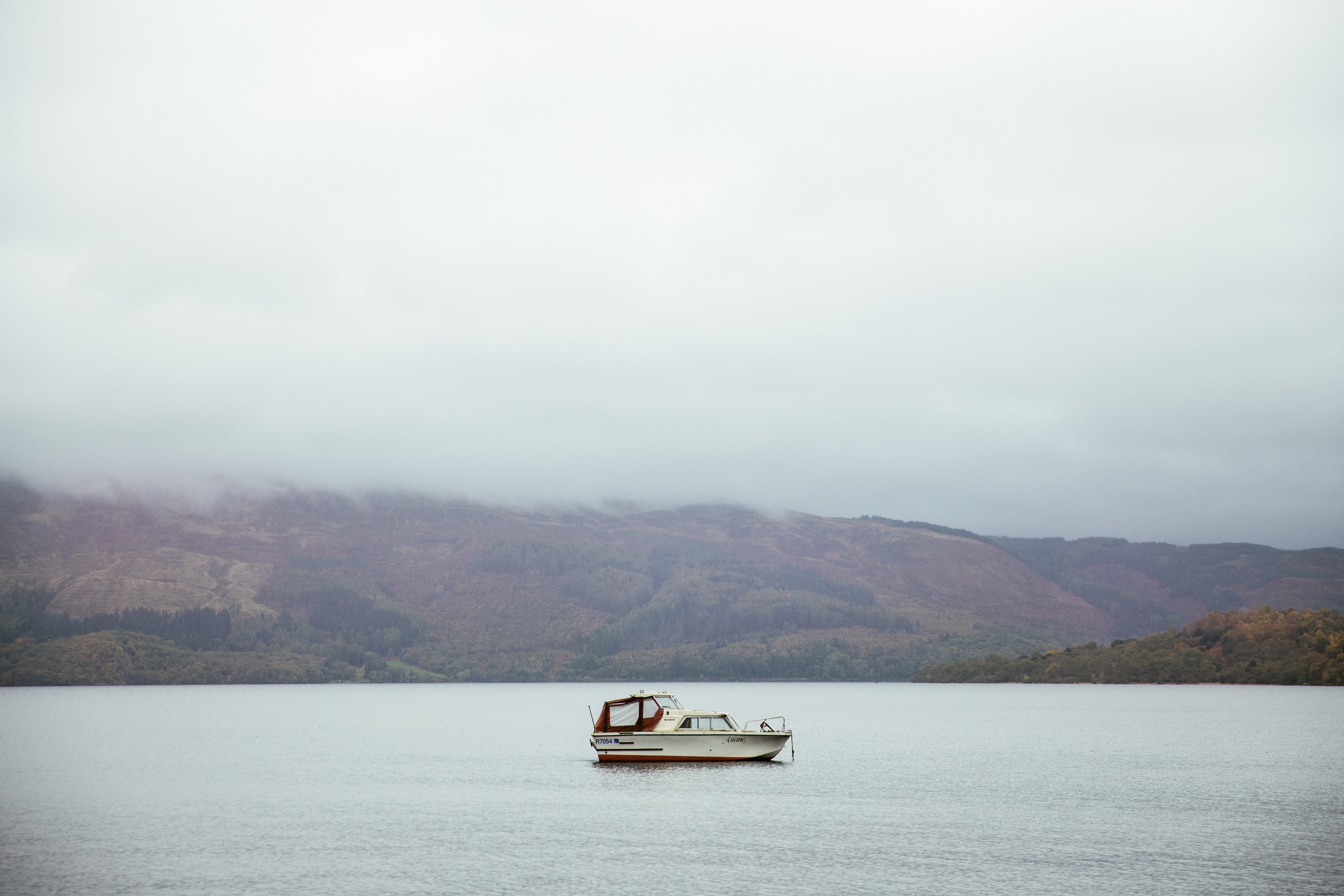 Stunning Photo: Boat Moored in Serene English Waters