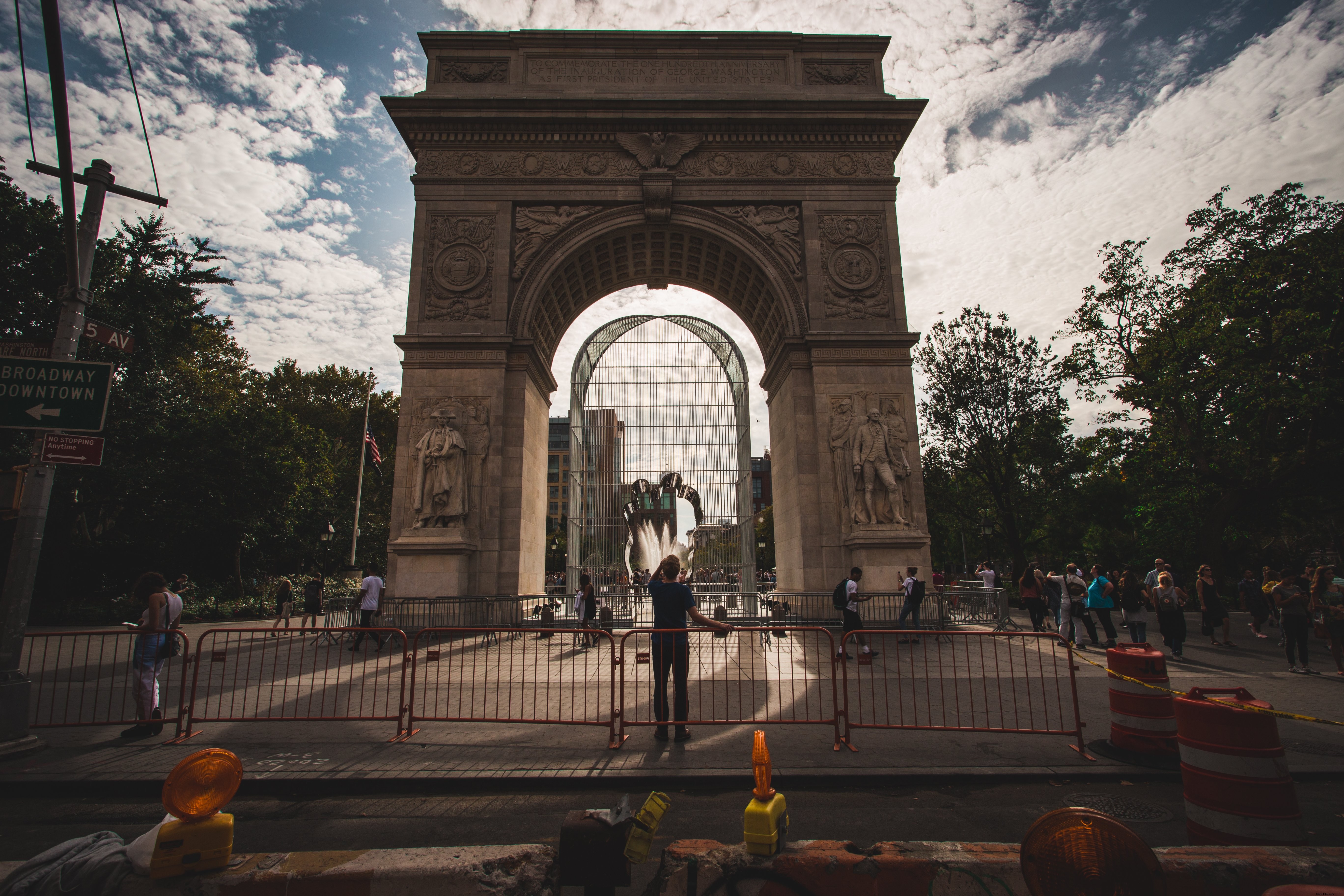 Iconic Archway in Washington Park: Stunning Professional Photo