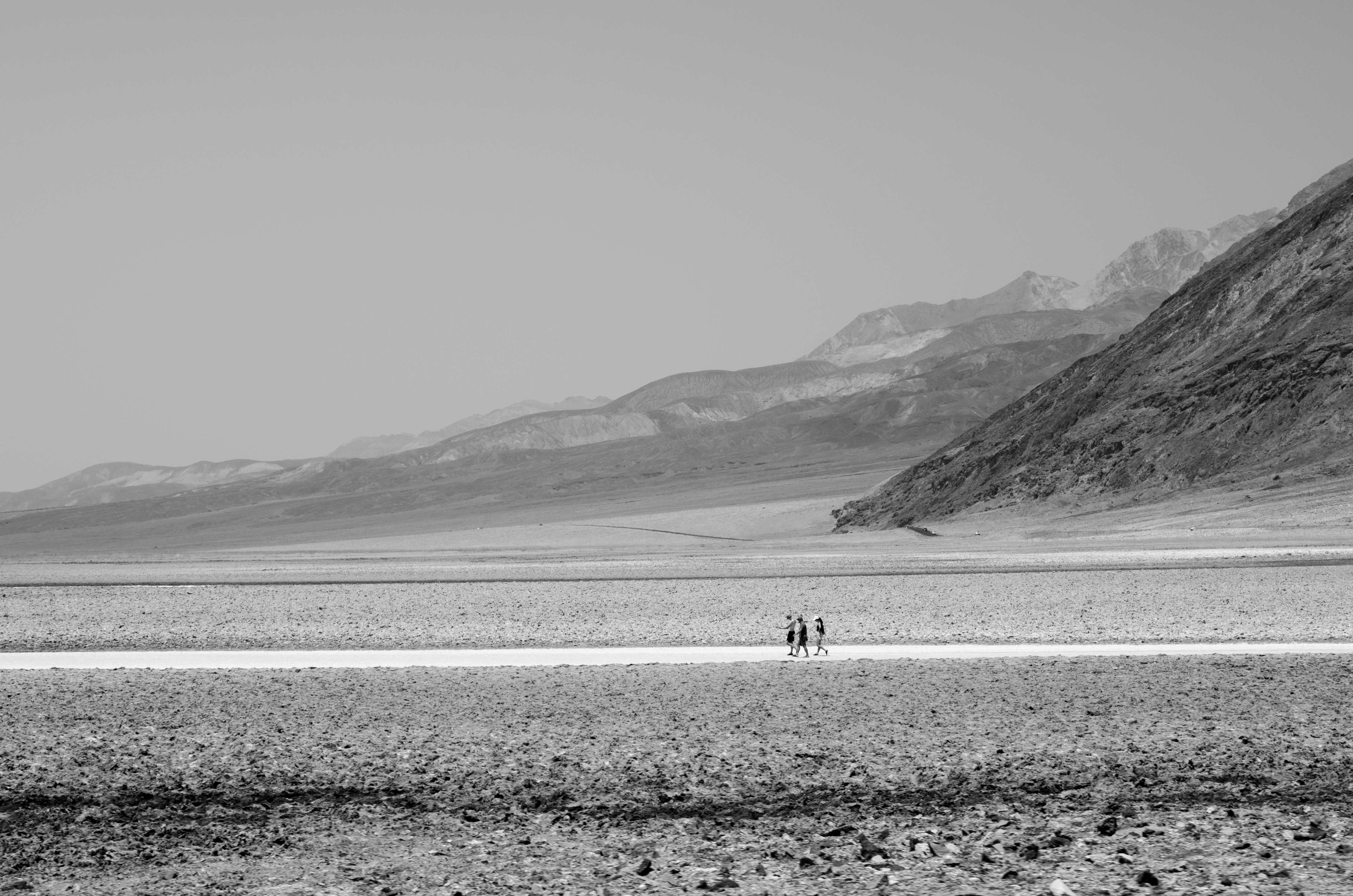 Stunning Black and White Desert Landscape Photography
