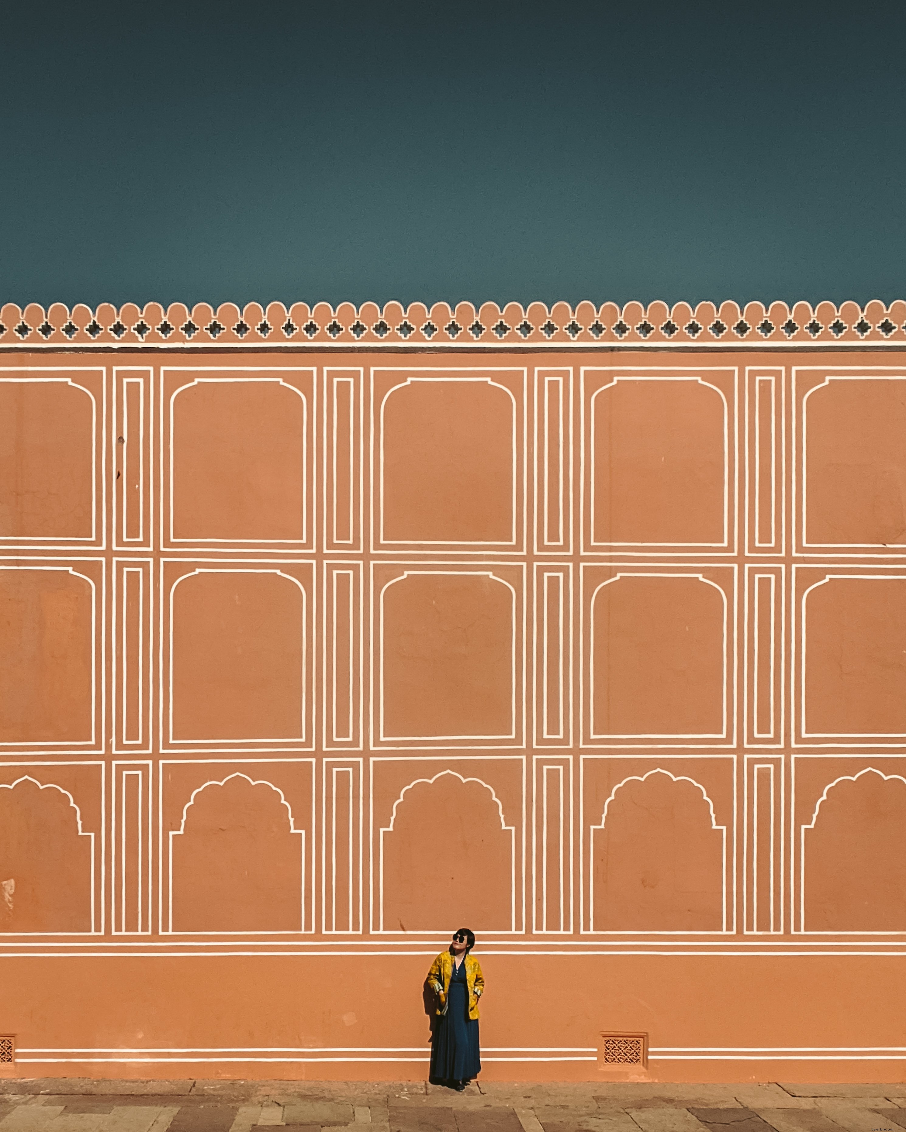 Captivating Portrait: Young Woman Shrouded in Perfect Symmetry