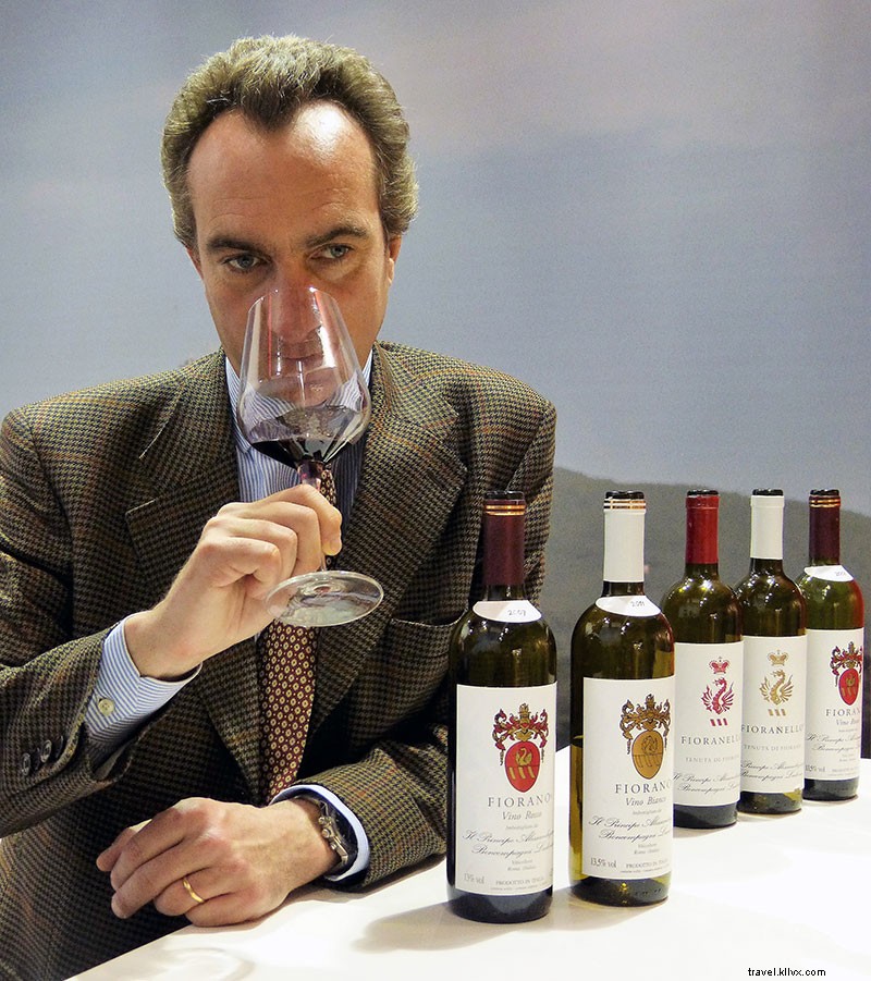 Sipping Historic Wines with Prince Boncompagni Ludovisi in Rome