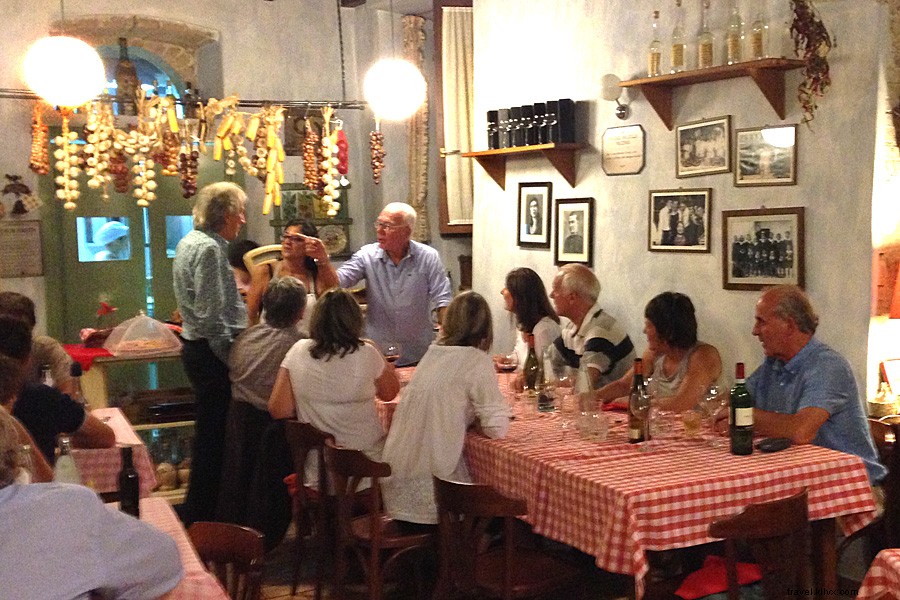 Fathom s Italian Journey Begins: Our First Supper in Spoleto