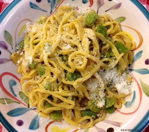 Fathom s Italian Journey Begins: Our First Supper in Spoleto