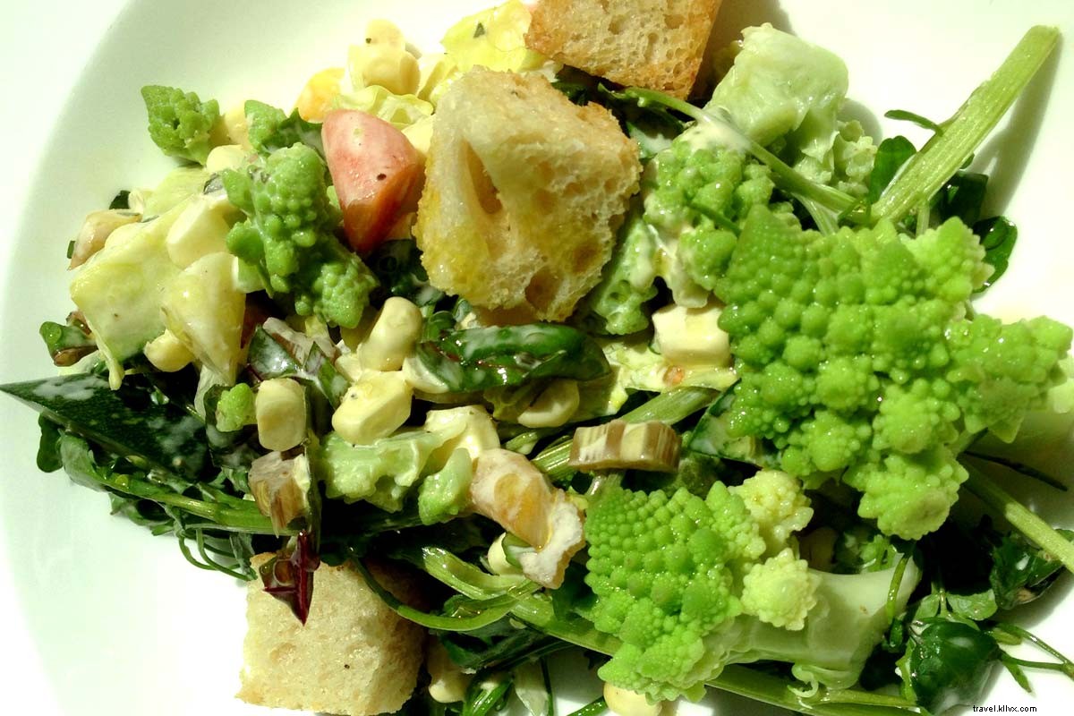 Vibrant Rabe and Romanesco Salad Recipe: Color, Crunch & Calcium from Portland Chef