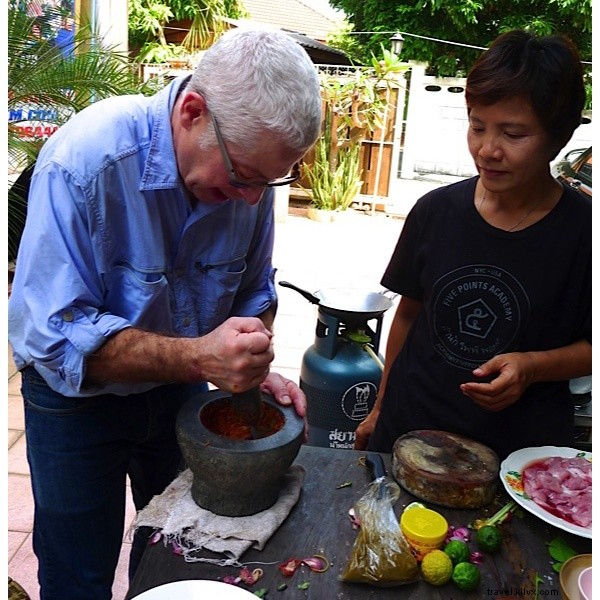 Muay Thai Kickboxing and Authentic Thai Stir-Fries: A NYC Chef s Culinary Journey Through Thailand