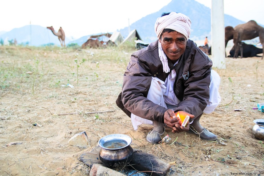 Authentic Camel Milk Chai in Pushkar: A Rajasthan Tradition