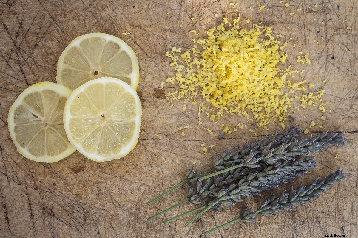 Authentic Provençal Lavender Lemon Shortbread Recipe