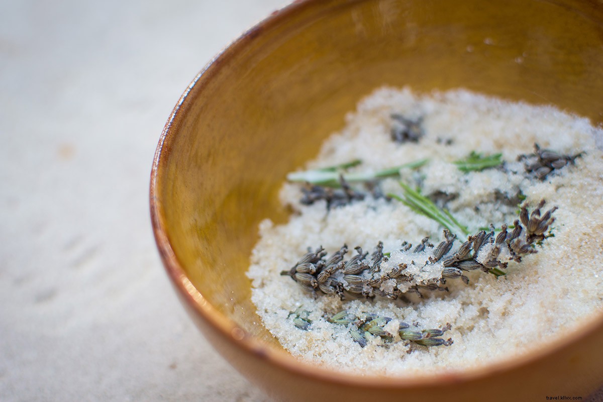 Authentic Provençal Lavender Lemon Shortbread Recipe