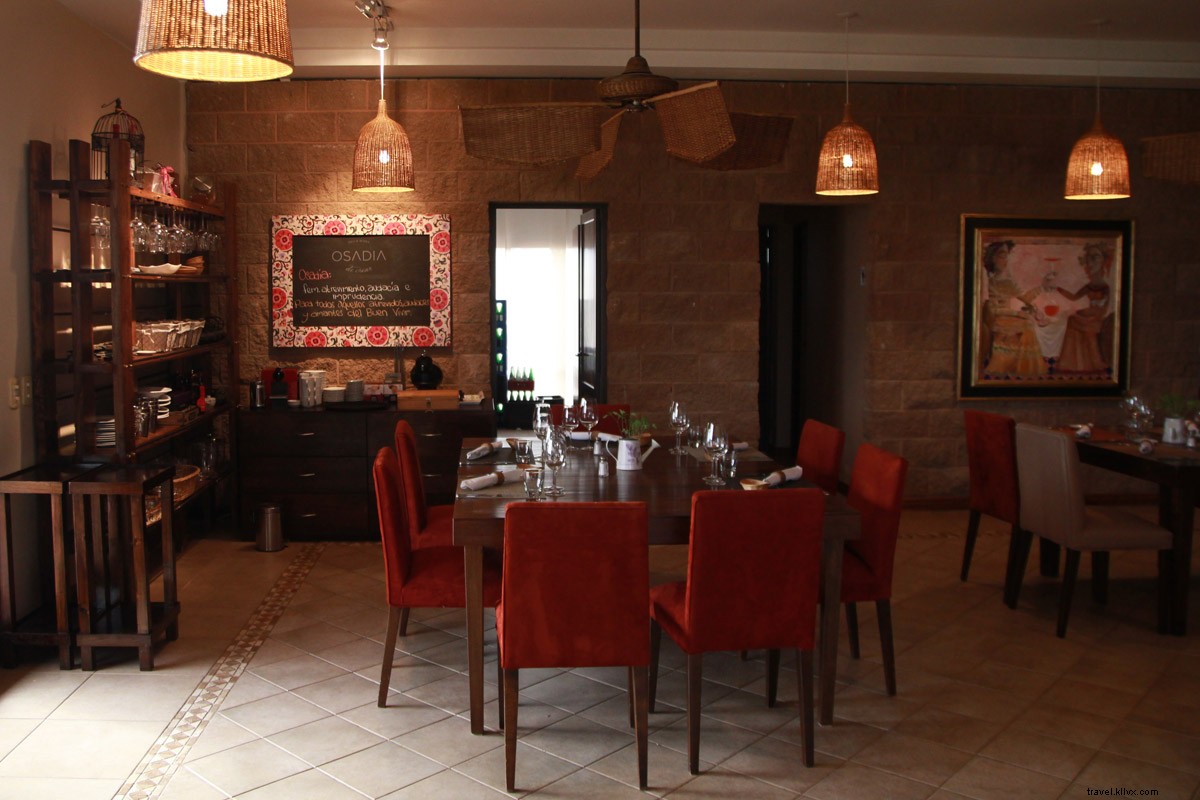 Osadia de Crear: Mendoza s Cozy Winery Restaurant Hideaway Open Sundays