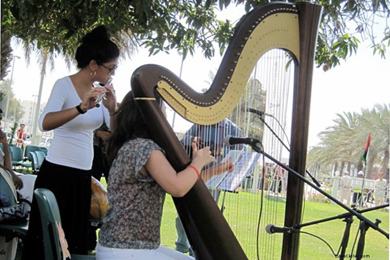 Hospitals and Harp-Inspired Wonders in Abu Dhabi s Desert Landscape