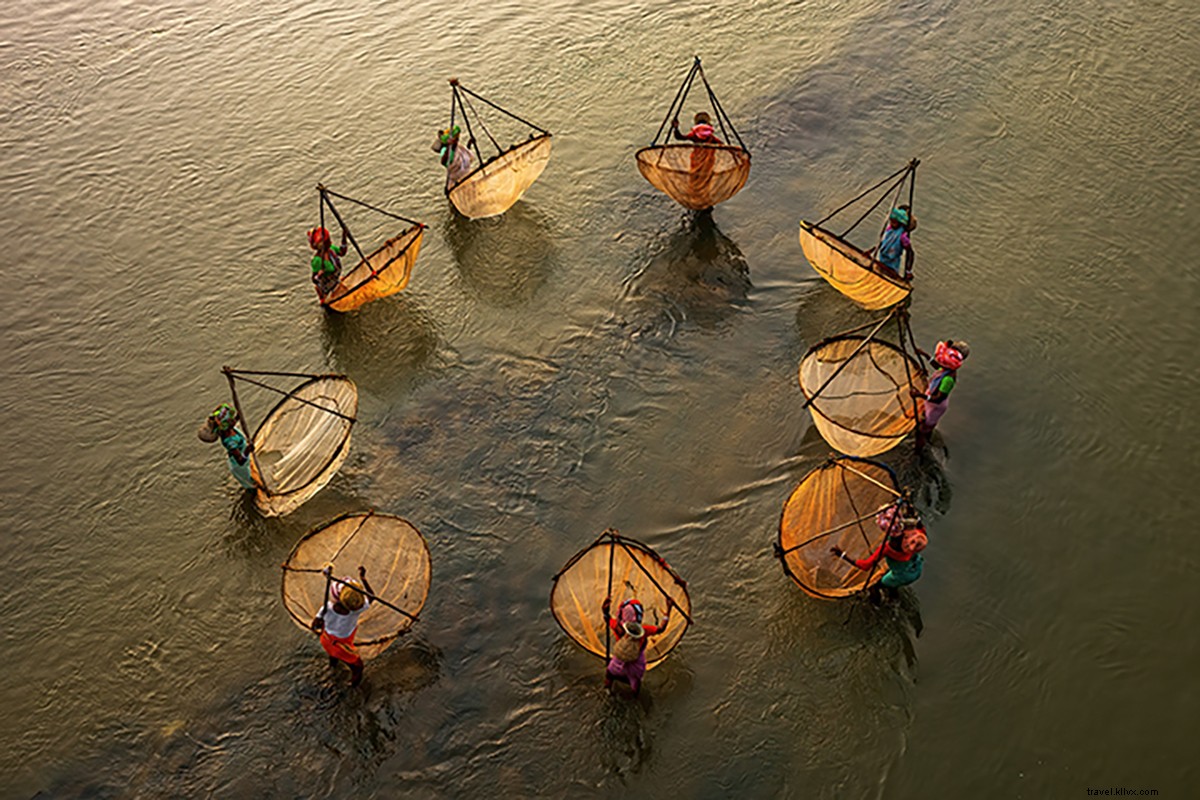 Stunning Drone Views: Life on India s Waters Through Shibasish Saha s Lens