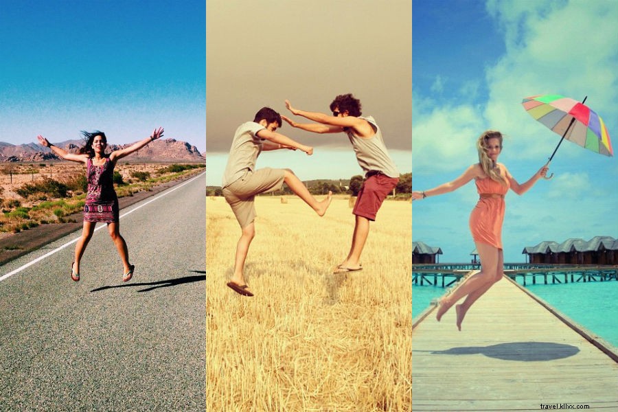 How s Your Jump Shot? 24 Epic Sky-High Travel Freeze Frames from Around the World