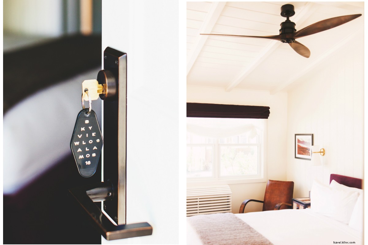 Revitalized 1950s Skyview Motel: Stunning Americana Transformation in Los Alamos, California