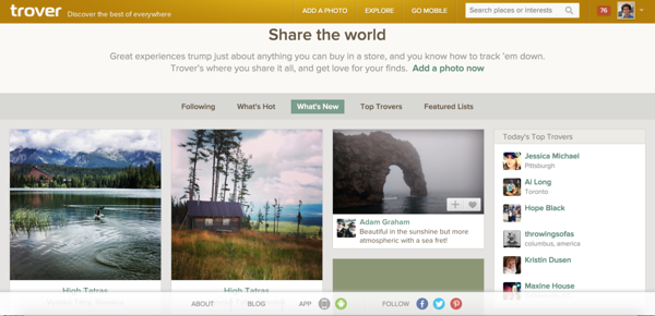Trover: Still My Ultimate Travel Inspiration App and Idea Generator