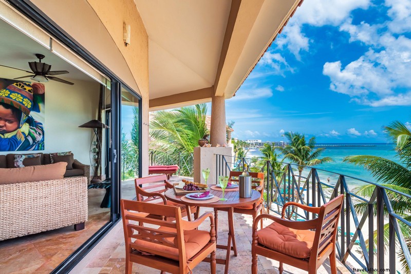 Stunning Penthouse Balcony from Our Luxurious Stay