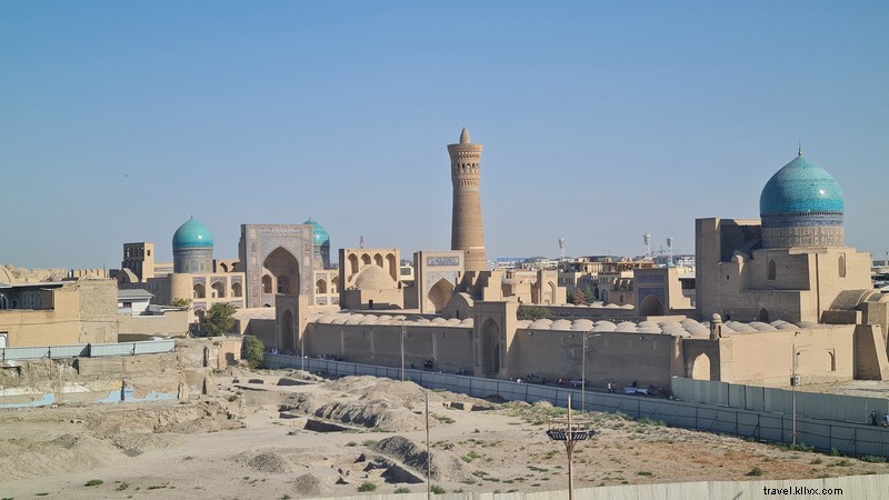 Stunning View of the Historic Po-i-Kalyan Complex in Bukhara