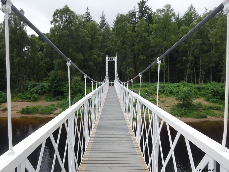 Historic Cambus o  May Suspension Bridge: Scotland s Charming River Crossing