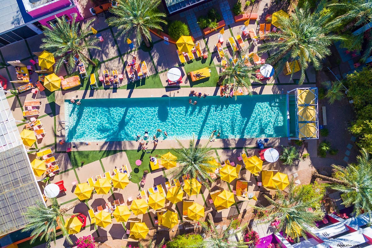 The Saguaro Scottsdale: Vibrant Rainbow Hotel in Old Town