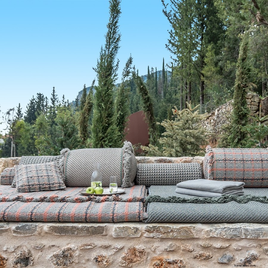 Luxurious Spa Retreat in Greece s Cypress-Clad Peloponnese Mountains