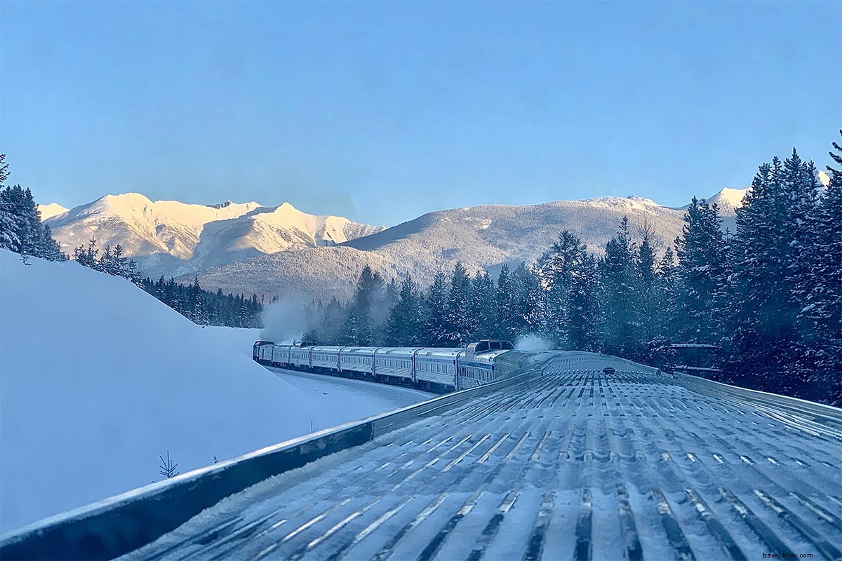 Journey to Canada s Winter Wonderland: A Scenic One-Way Train Adventure