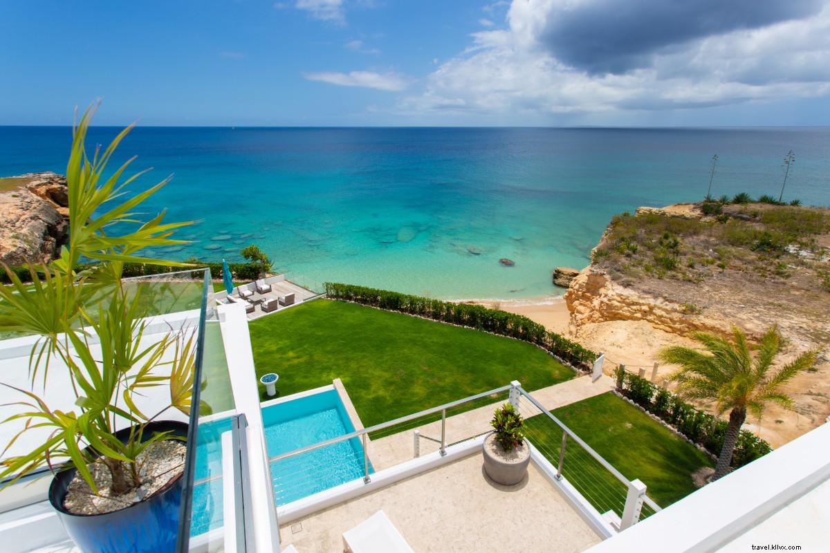 Luxury Waterfront Villa in Anguilla: Private Sandy Cove and Caribbean Bliss