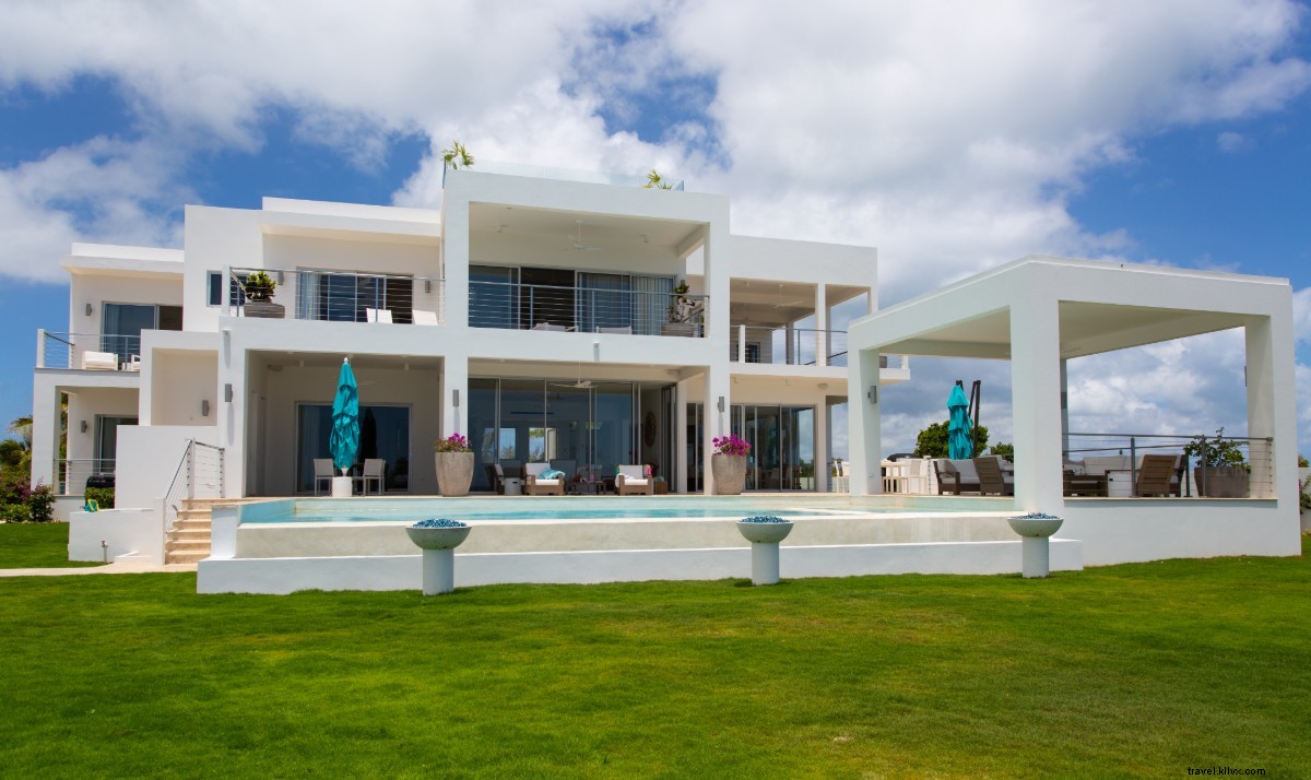 Luxury Waterfront Villa in Anguilla: Private Sandy Cove and Caribbean Bliss