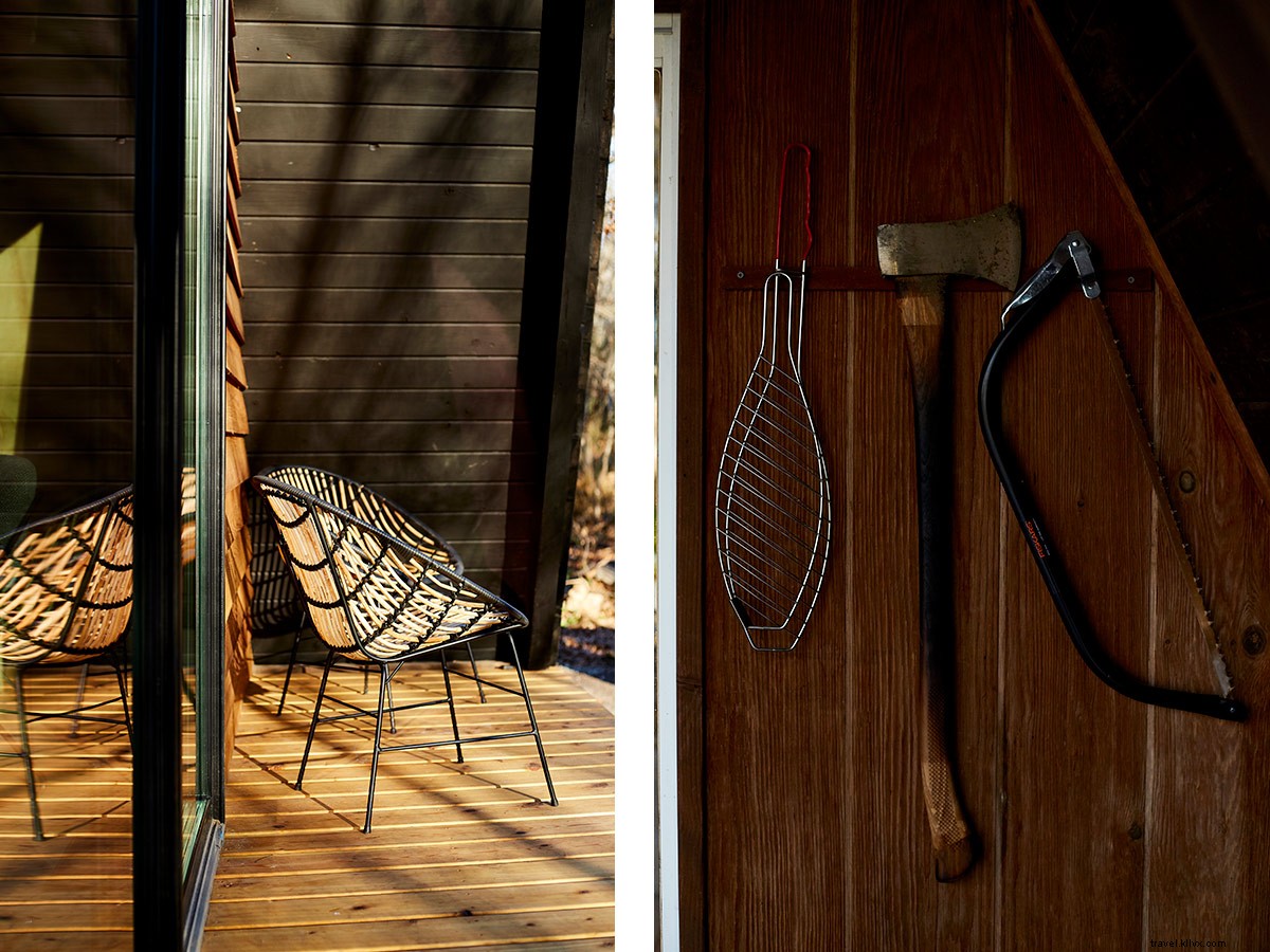 Secluded Charming A-Frame Cabin Retreat in Southern New Jersey Woods