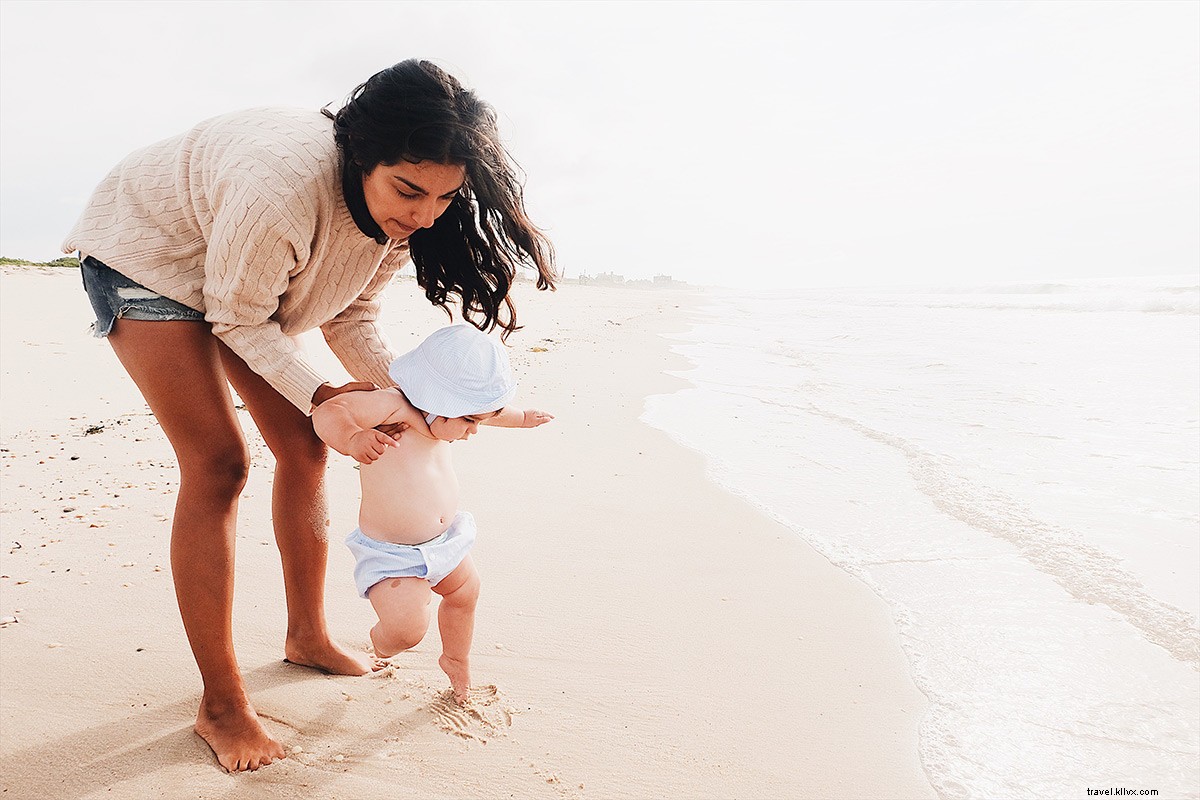 How Art Director Dulci Edge Makes World Travel with Baby Effortlessly Chic