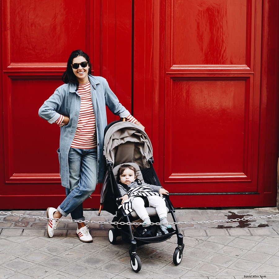 How Art Director Dulci Edge Makes World Travel with Baby Effortlessly Chic