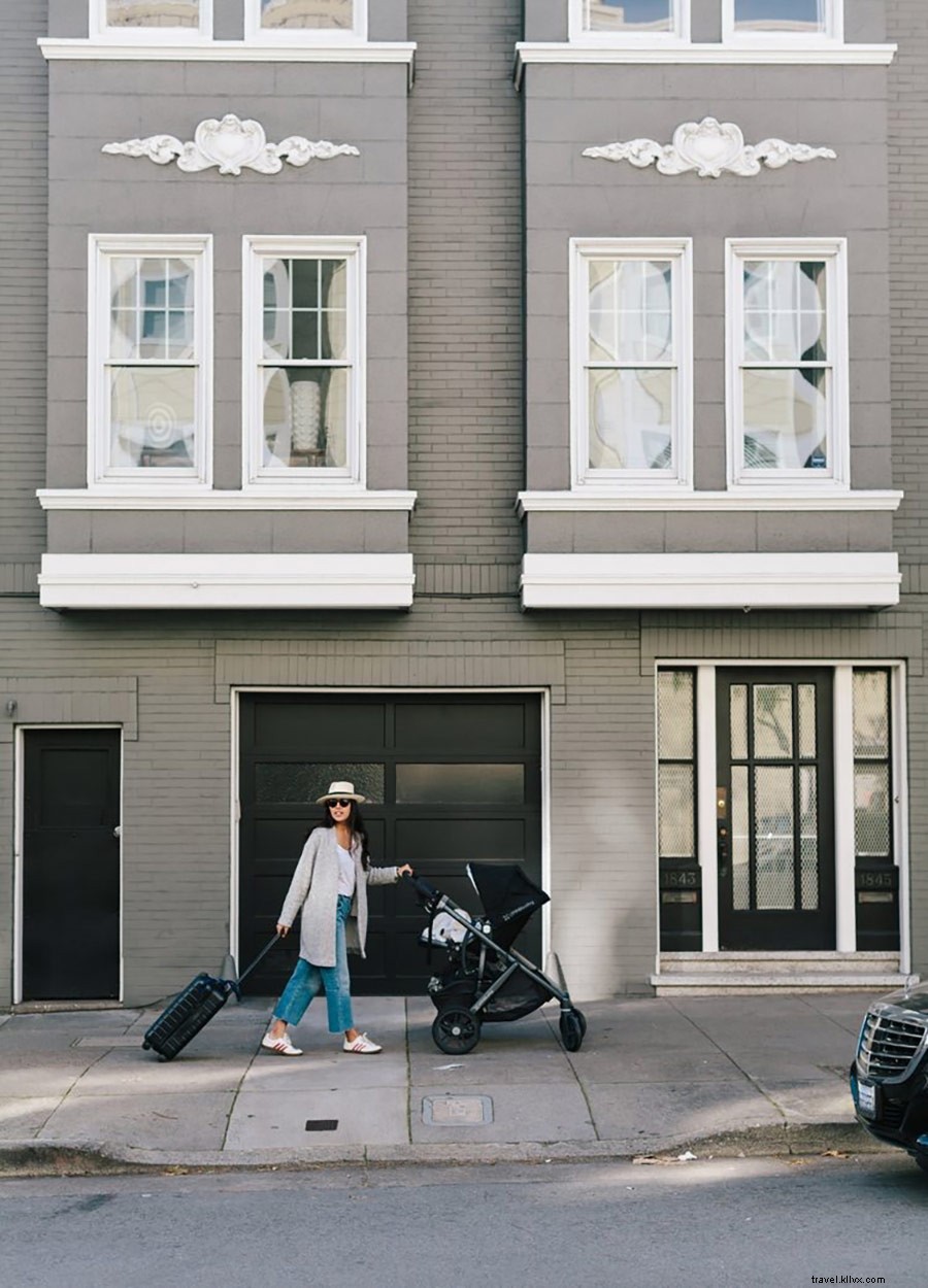 How Art Director Dulci Edge Makes World Travel with Baby Effortlessly Chic